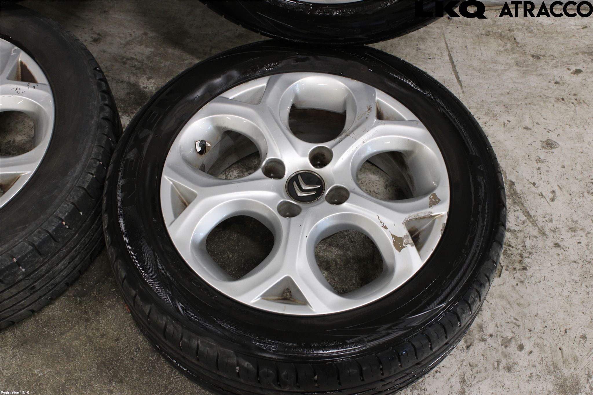 Citroen C3 10-17 Sommardäck Alumfälg 4St