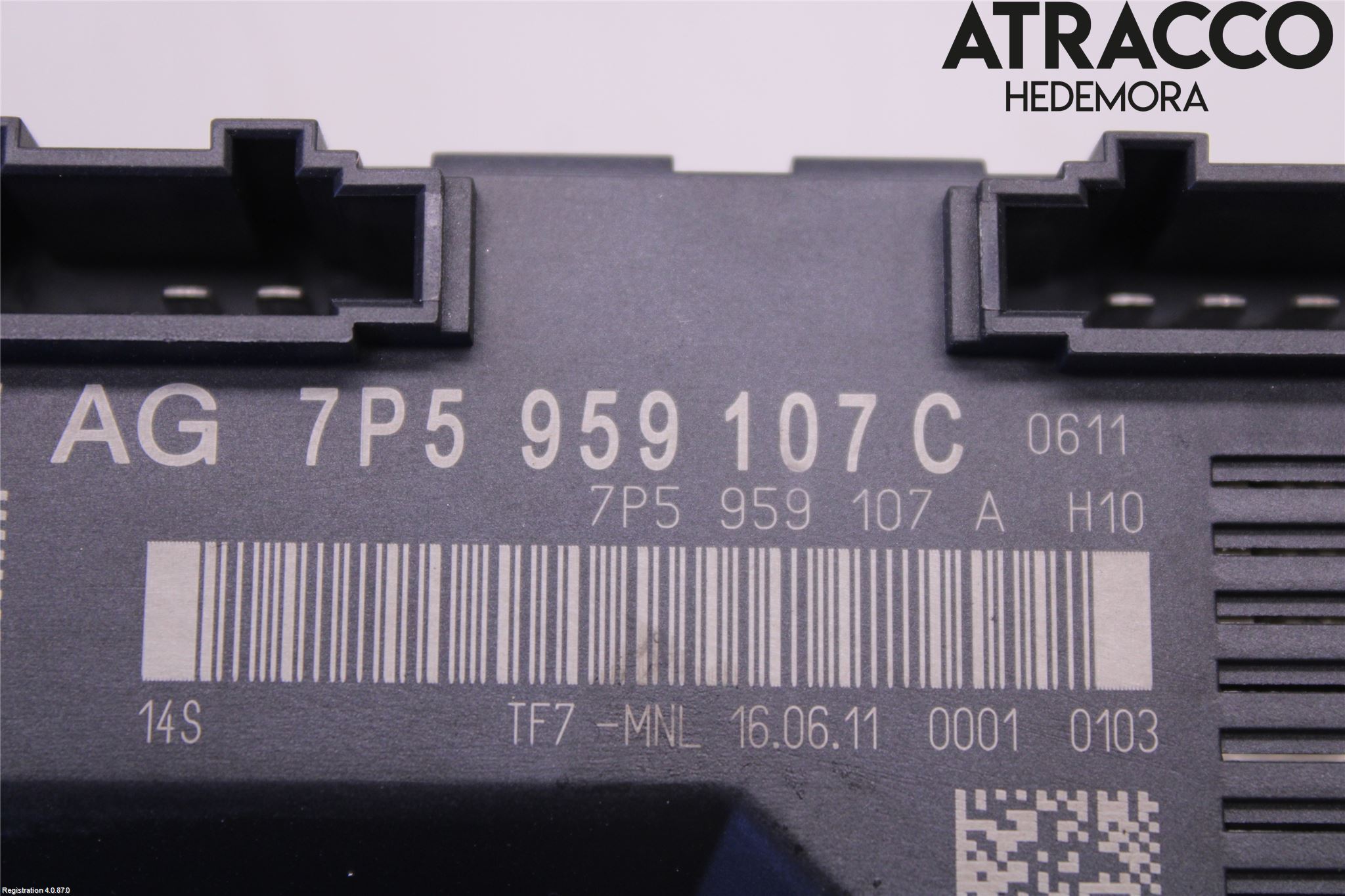 Porsche CAYENNE 03- Styrenhet Baklucka