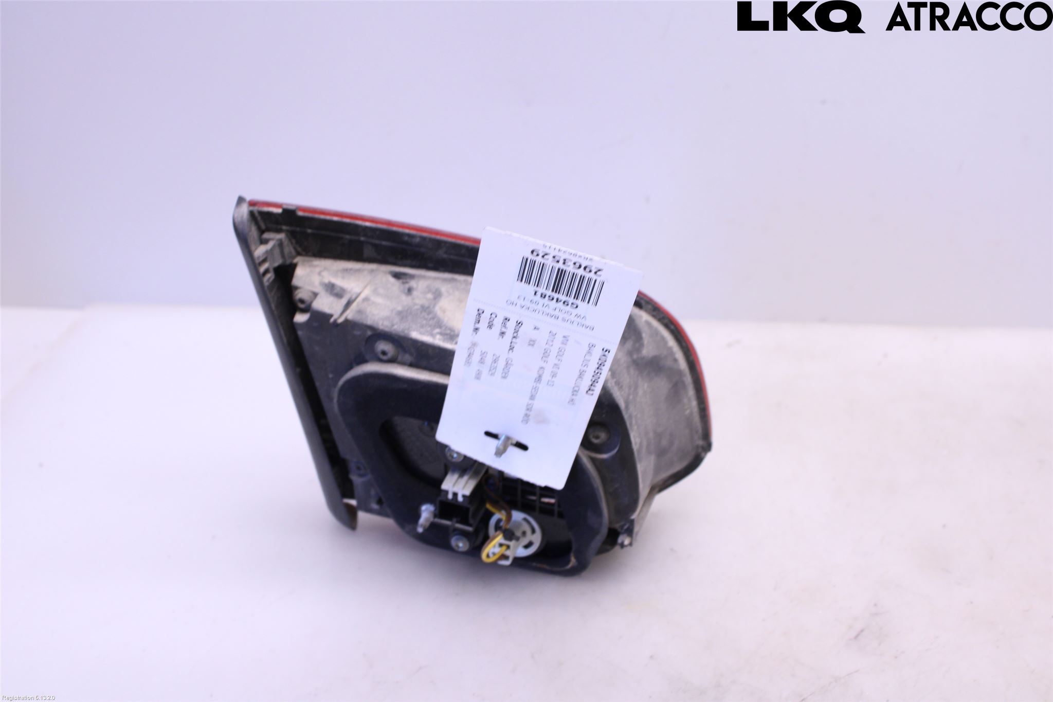 Volkswagen VW GOLF VI 09-13 Bakljus Lucka Hö