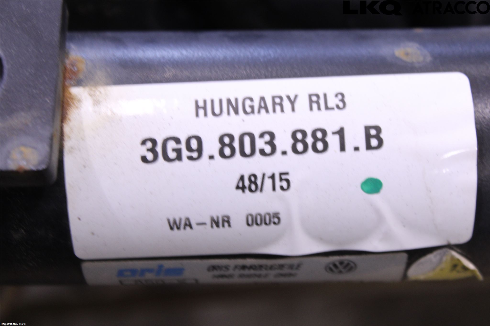 Volkswagen VW PASSAT 15-19 Dragkrok