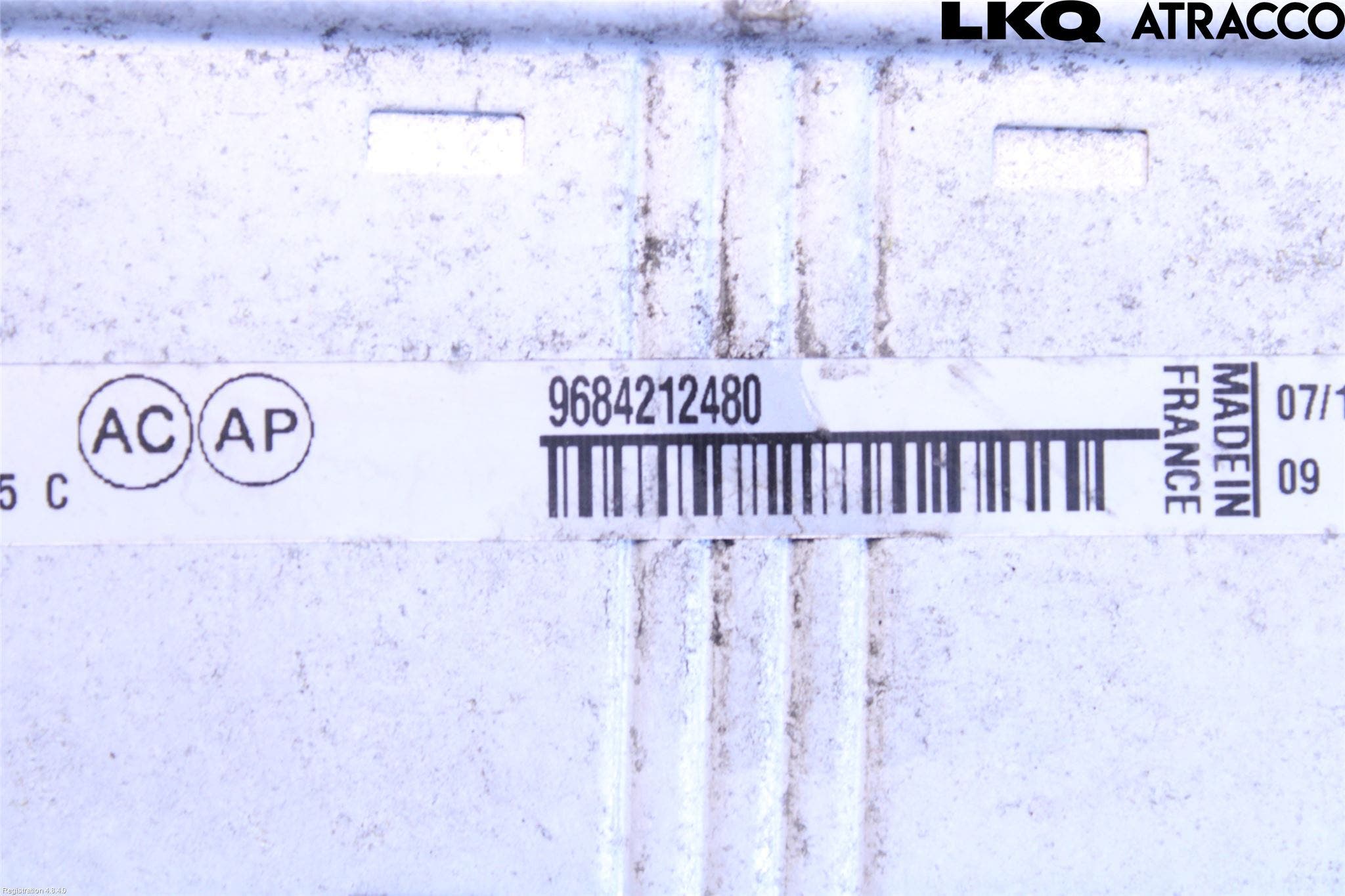 Citroen C4 II 11-18 Laddluft-Intercooler Kyl