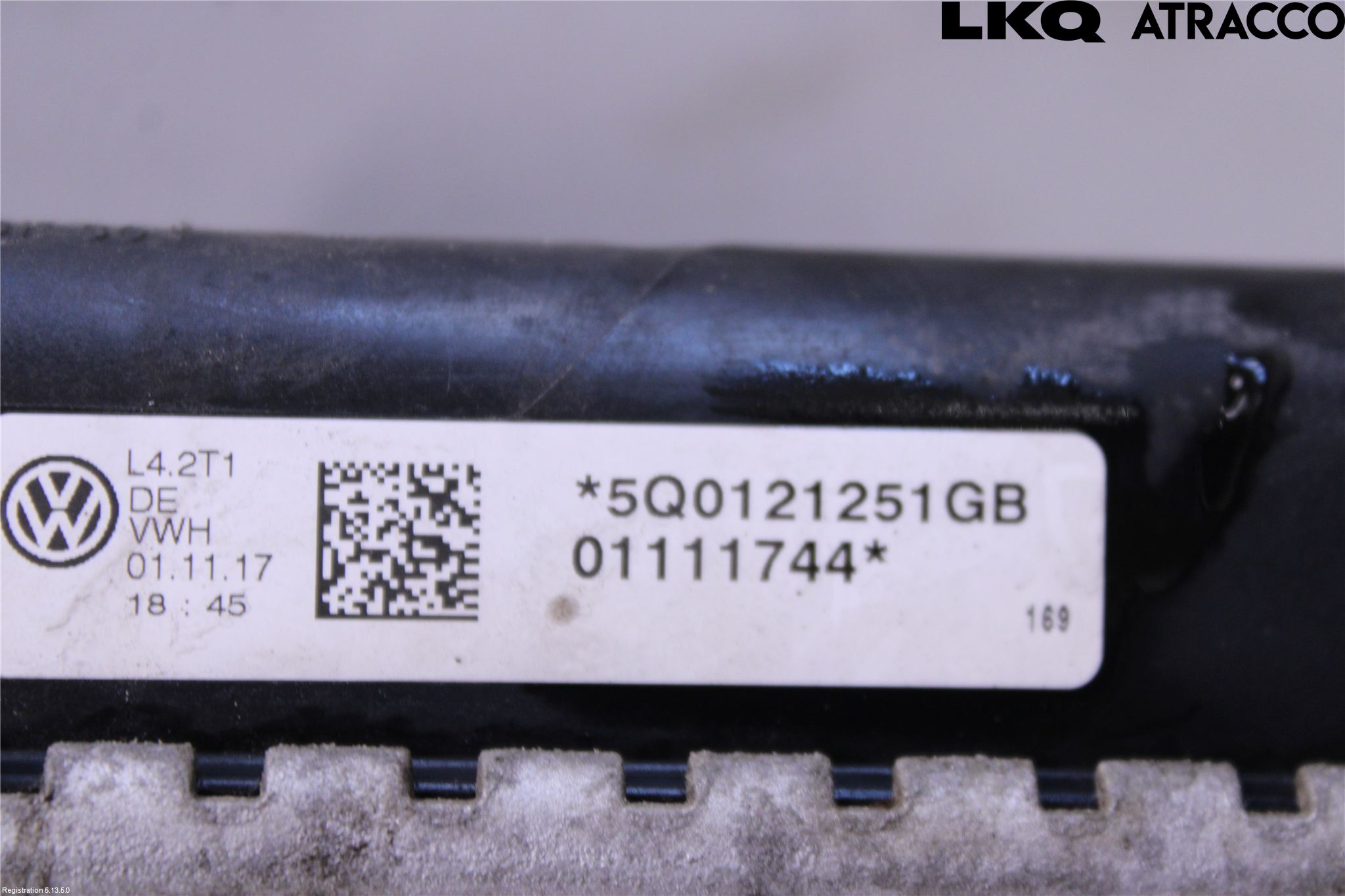 Volkswagen VW GOLF / E-GOLF VII 13-20 Kylare Man