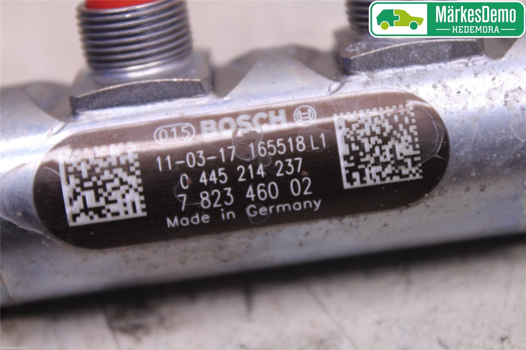 Mini CLUBMAN R55 06-14 Injspridarrör