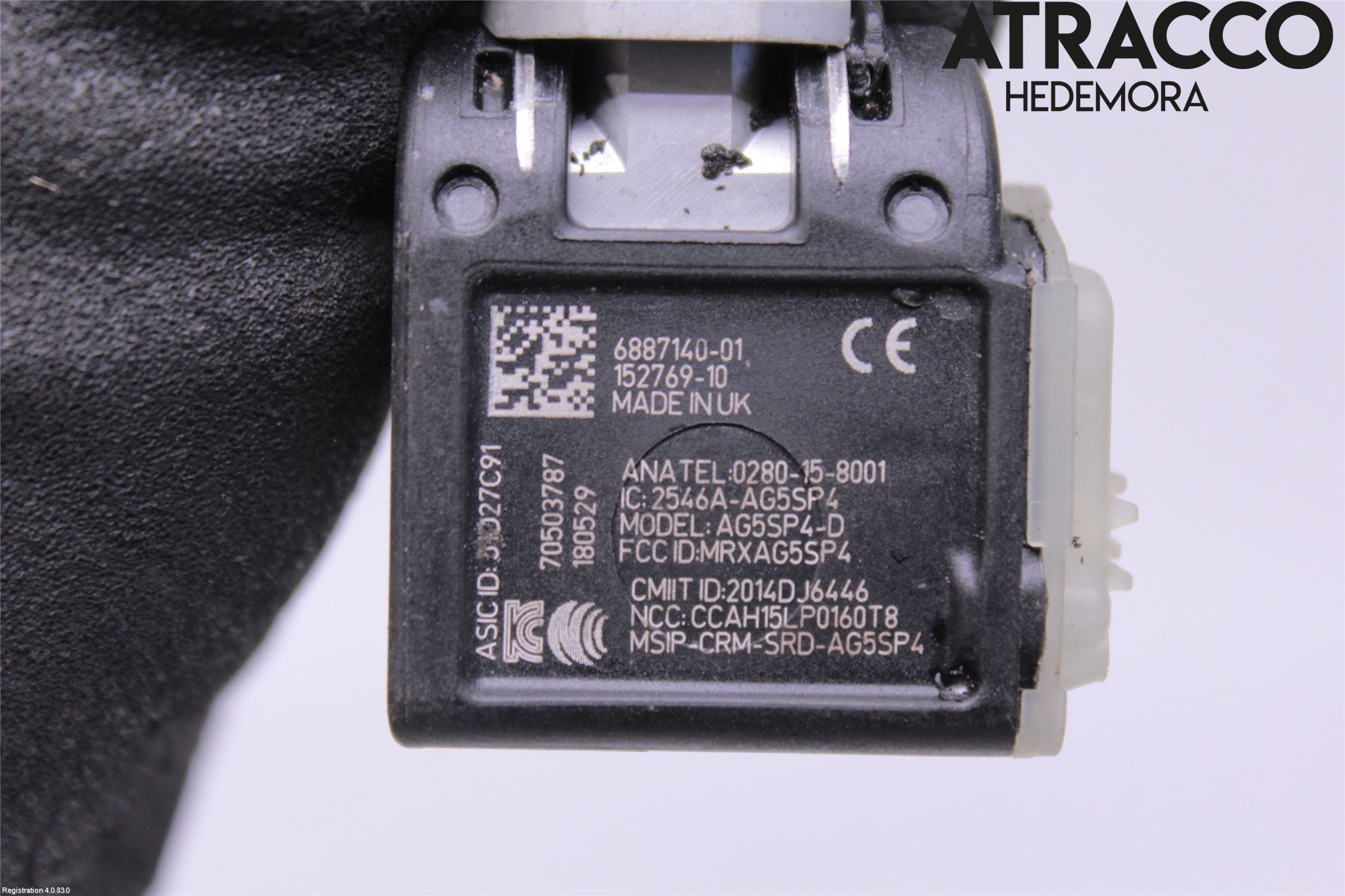 BMW 5 G30/G31/F90 17-23 Givare Däcktryck