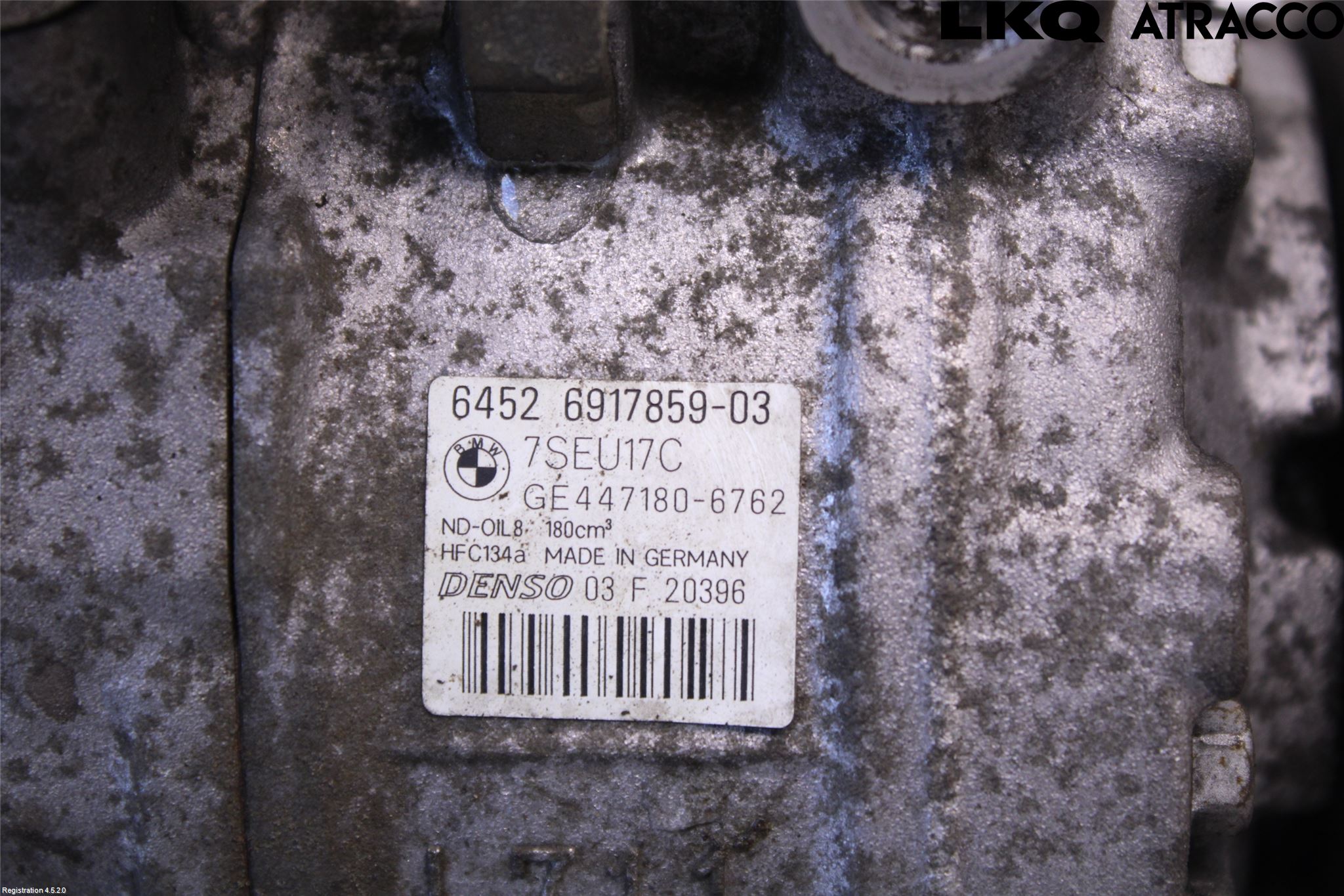 BMW 5 E60/61 Sed/Tou 02-10 Ac Kompressor