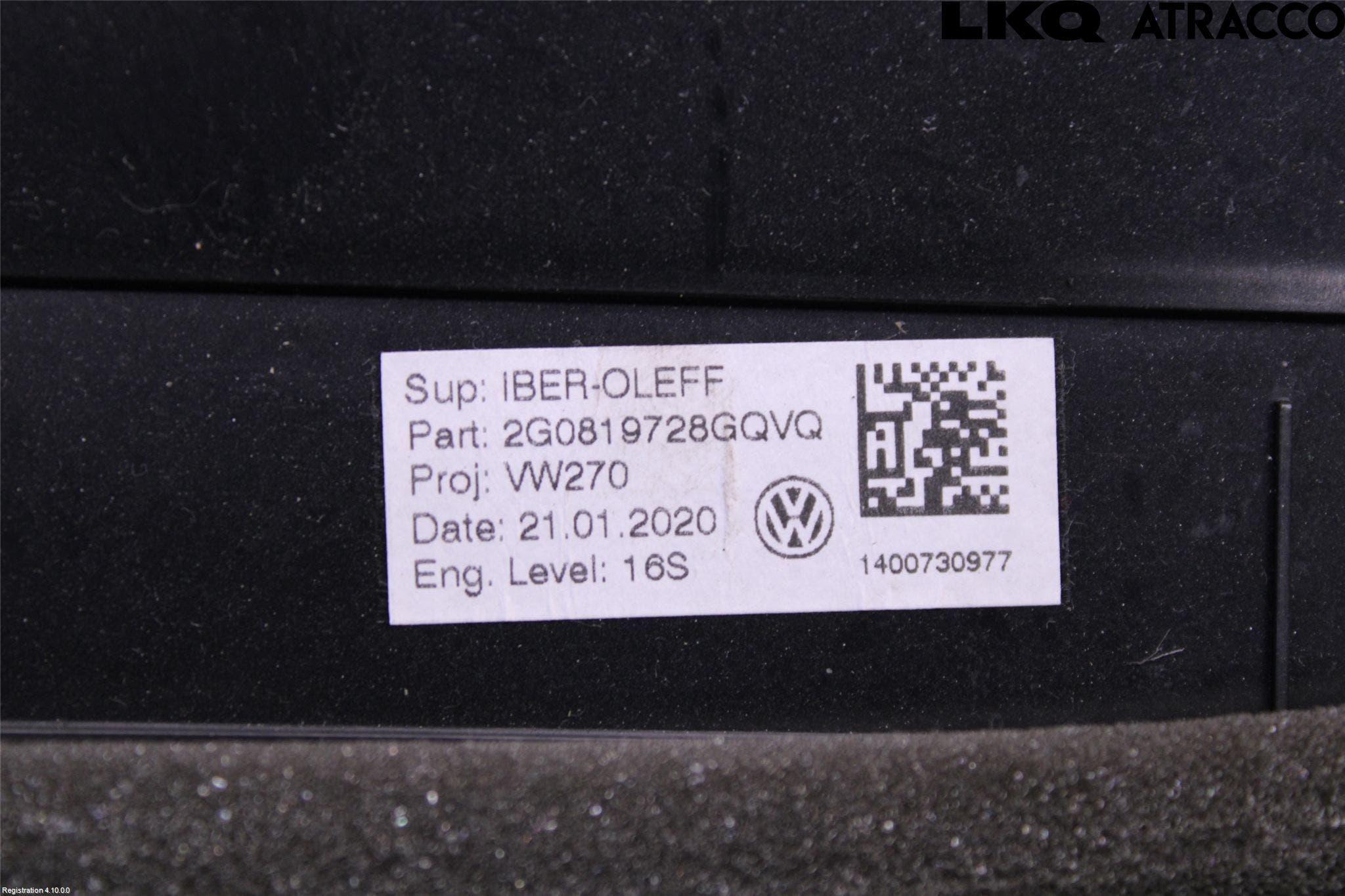 Volkswagen VW POLO VI 18->> Defrosterkanal-Munstycke
