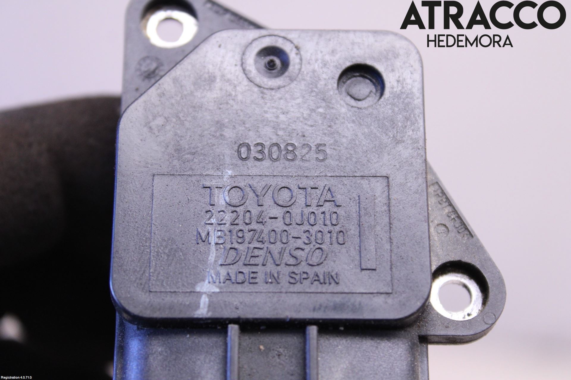 Toyota COROLLA 02-07 Injluftmassamätare