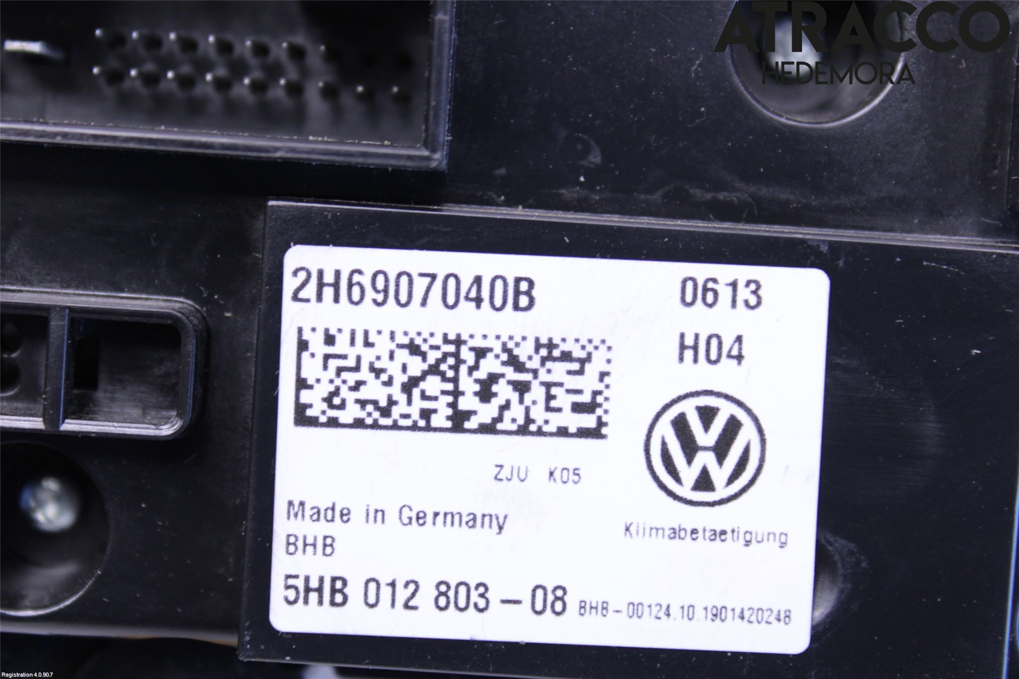 Volkswagen VW AMAROK 2H 10-22 Ac Styrenhet Ac Manöveren