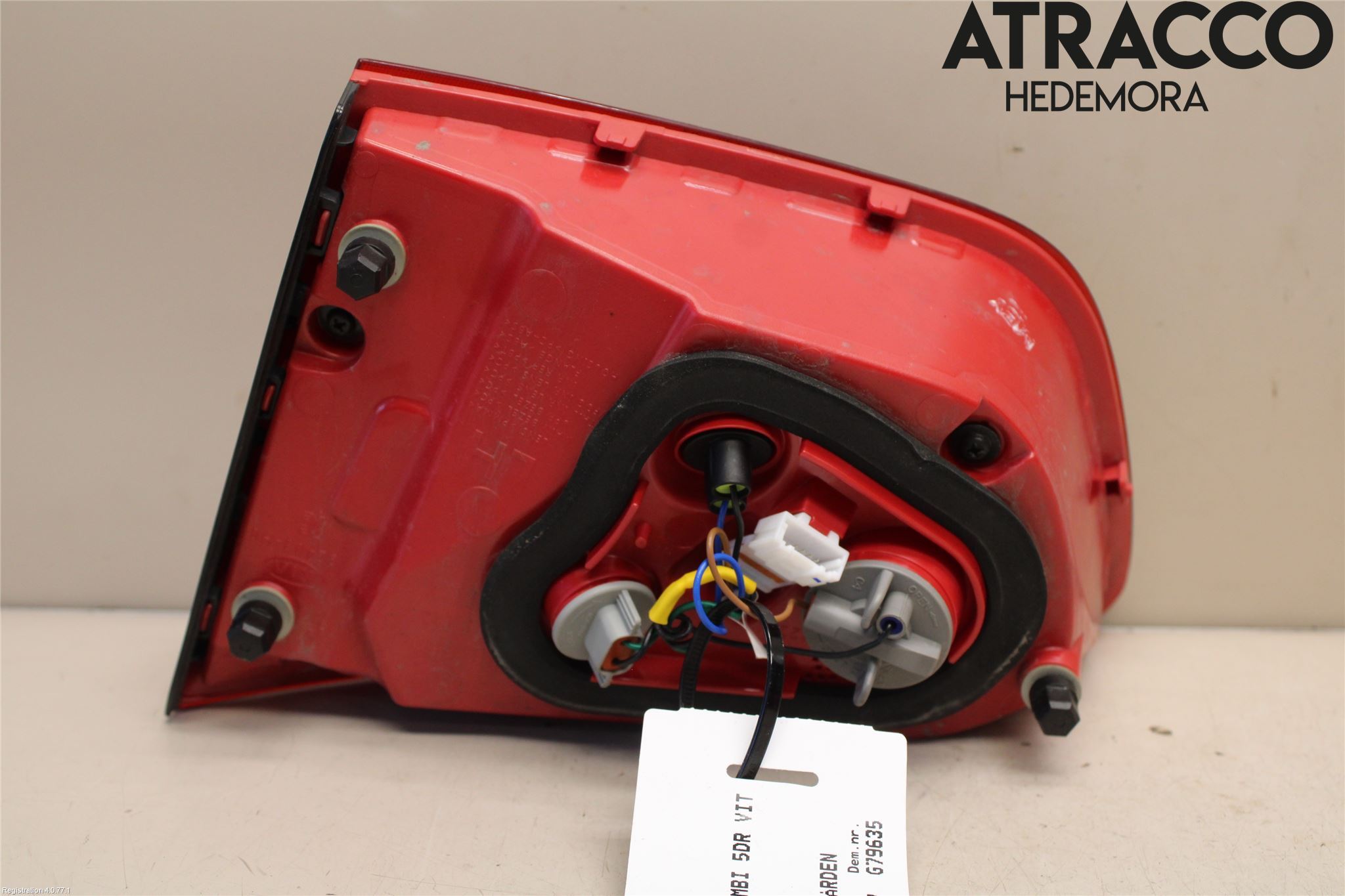 Kia RIO 17- Bakljus Lucka Vä