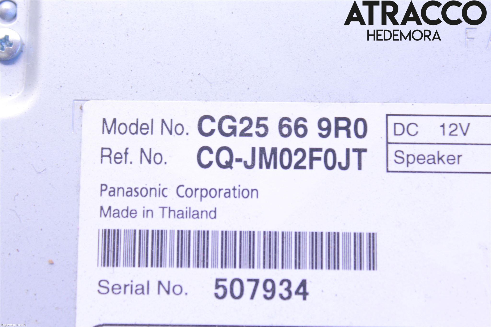 Mazda 5 10-18 Cd Radio - Multimediapanel