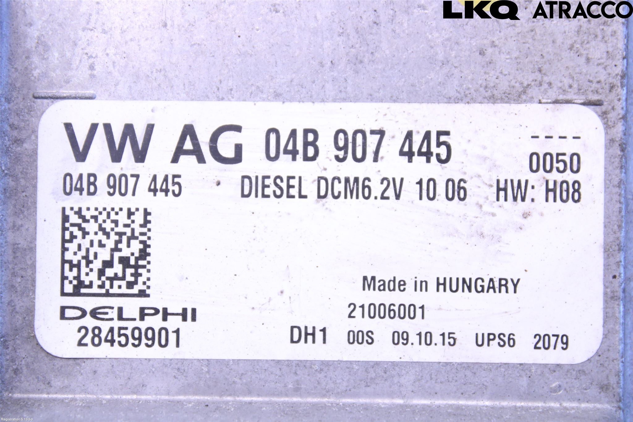 Volkswagen VW POLO 10-17 Styrenhet Inspump Diesel