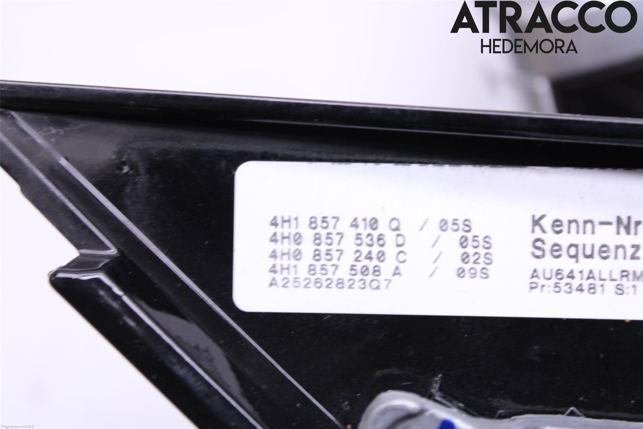Audi A8/S8 4H 10-17 Spegel Yttre El Hö