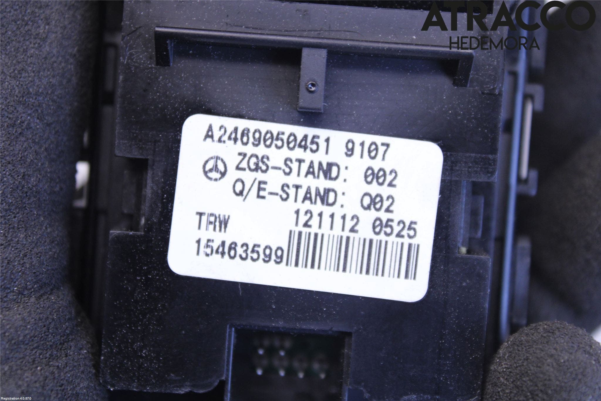 Mercedes-Benz MB A-KLASS (W176) 13-18 Strömställare Parkeringsbroms