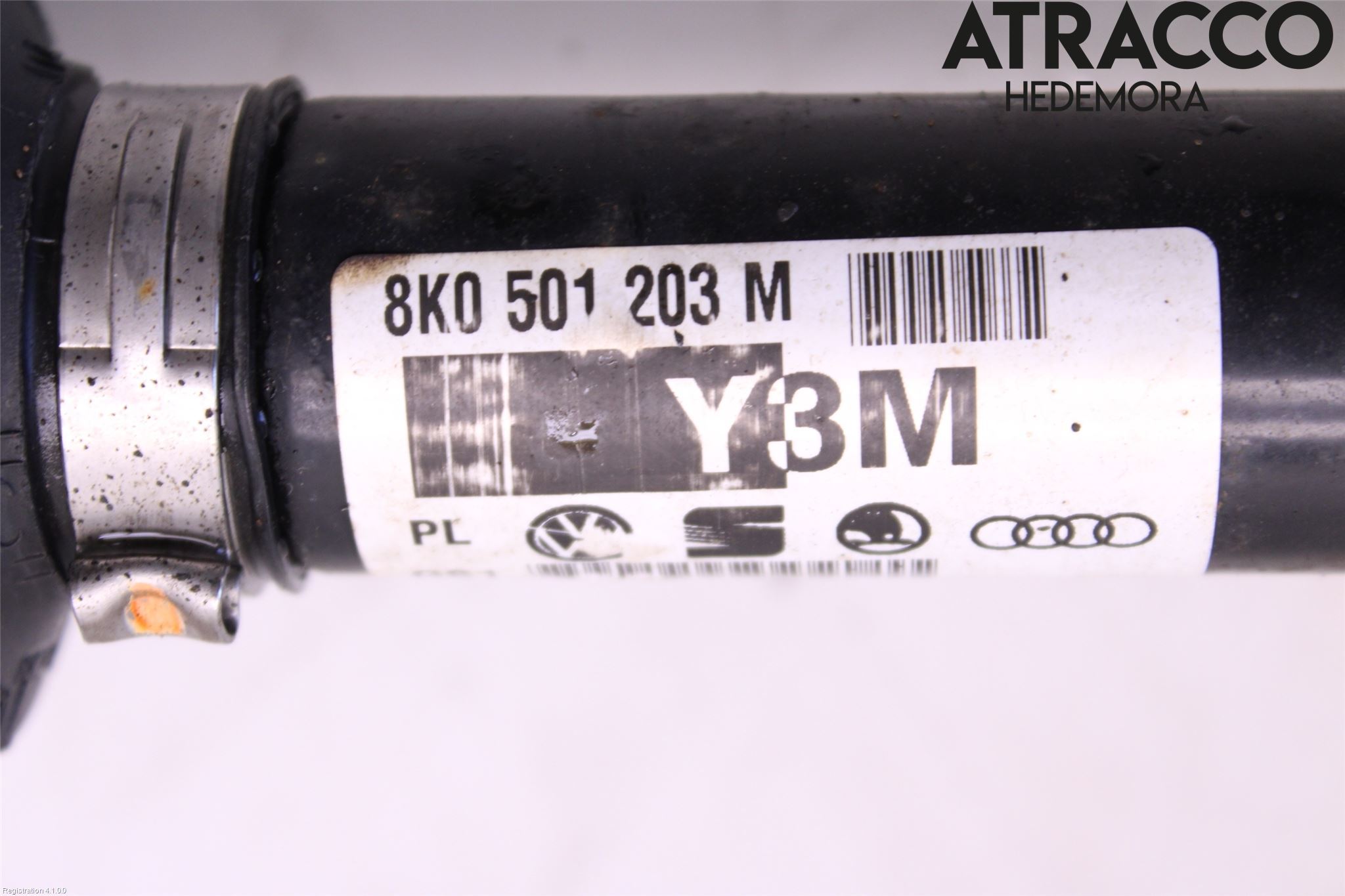 Audi A4 12-15 Drivaxel Bak Höger