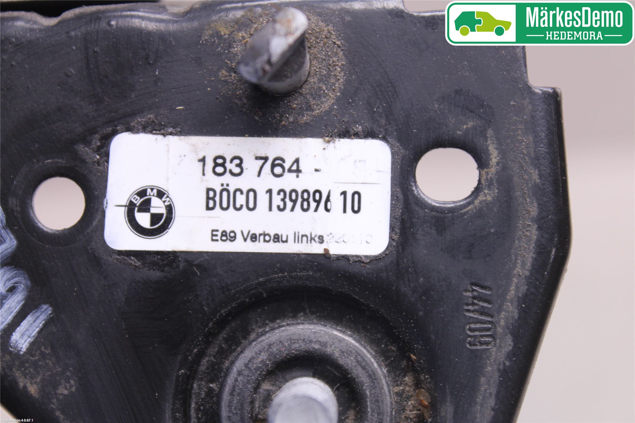 BMW 5 F10/F11/F18 09-17 Huv Spärr