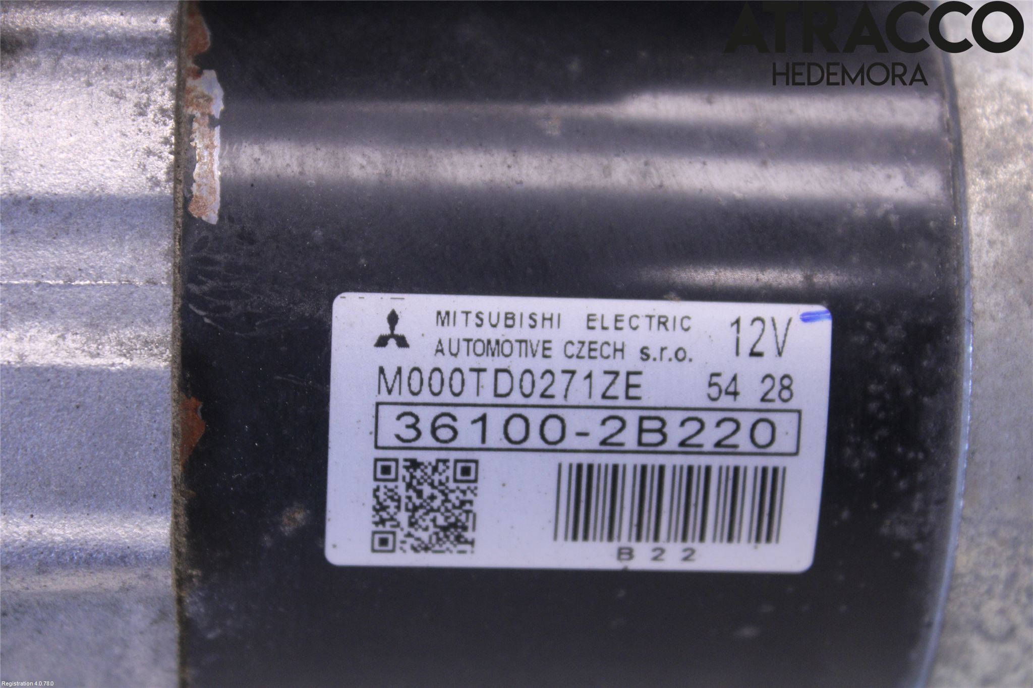 Kia SPORTAGE (SL) 11-15 Startmotor