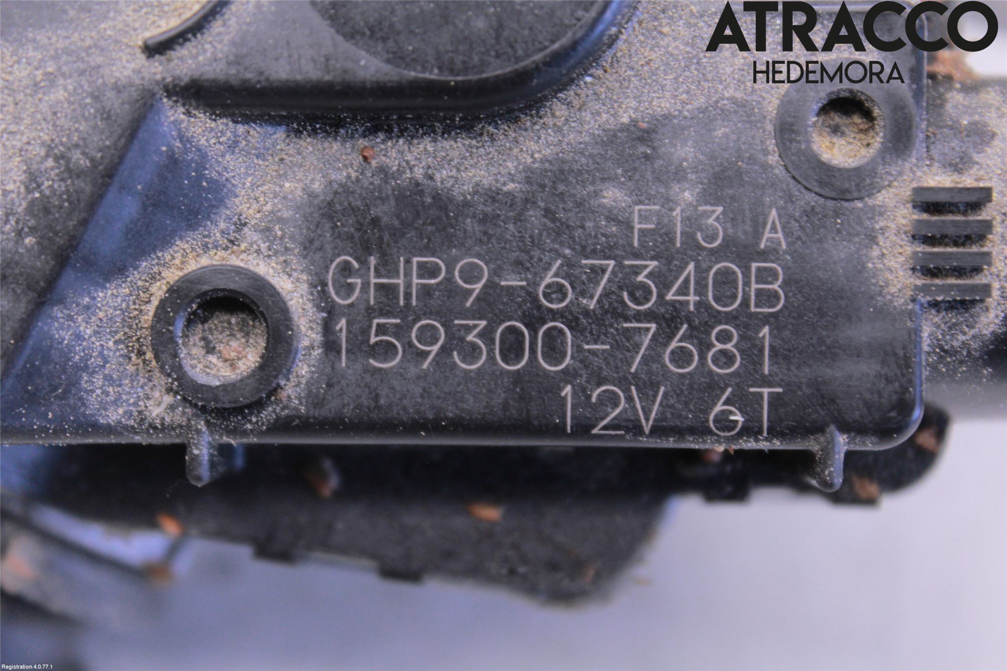 Mazda 6 13- Torkarmotor Vindruta