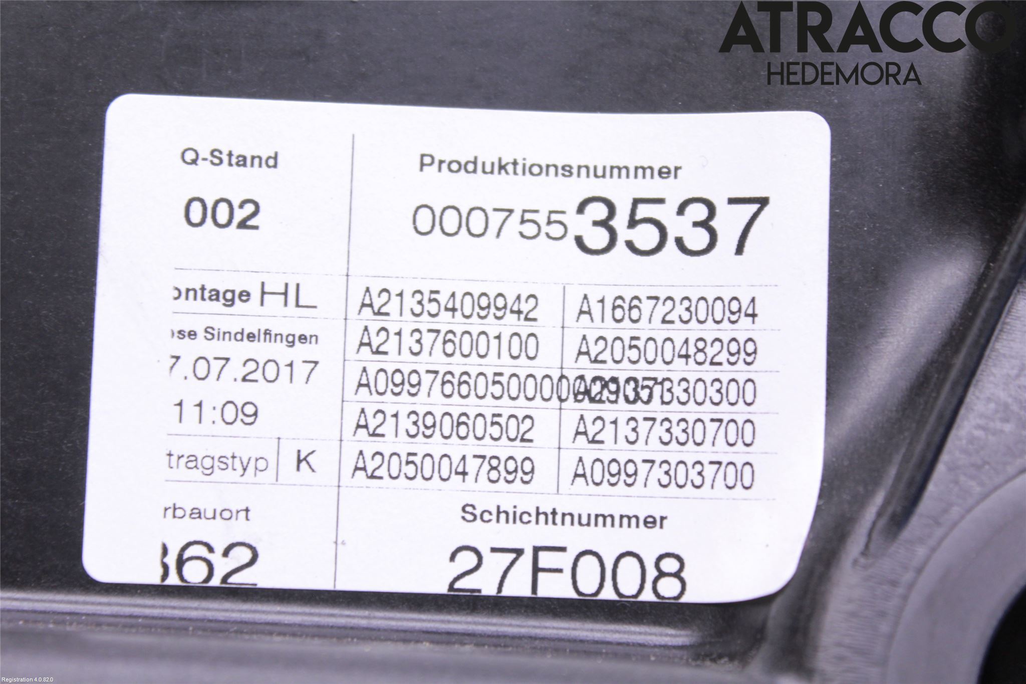 Mercedes-Benz MB E-KLASS (W213) 16-23 Fönsterhiss El Kompl
