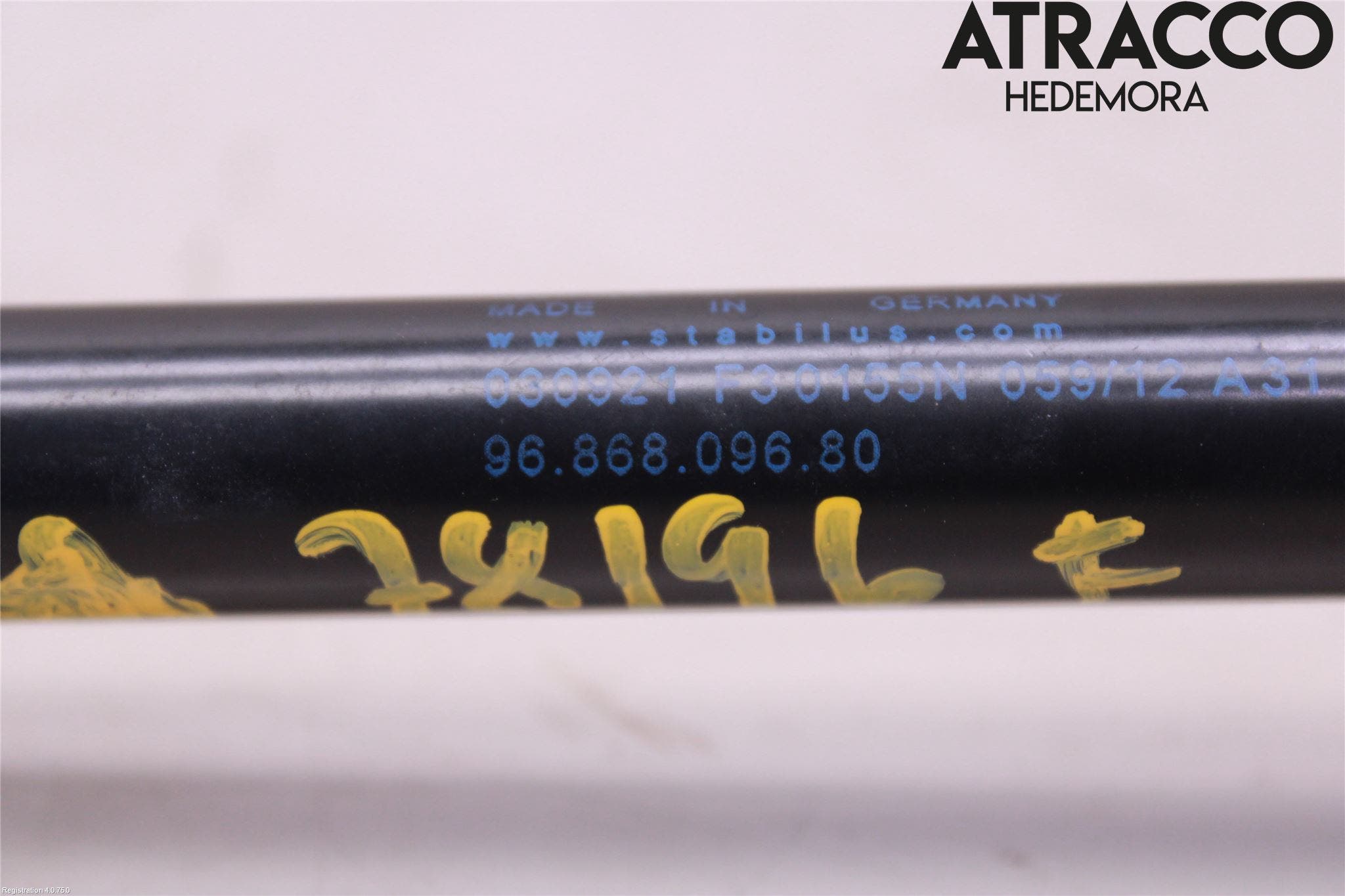 Citroen DS5 Gasfjäder Motorhuv