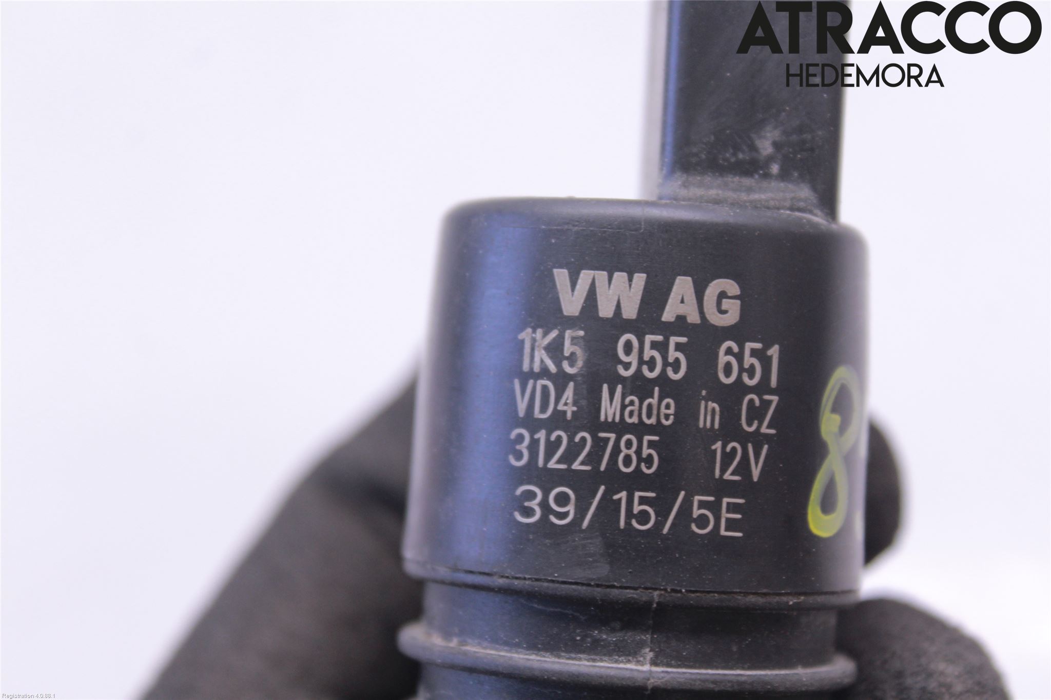 Audi A3/S3 8V 13-20 Spolarpump Vindruta