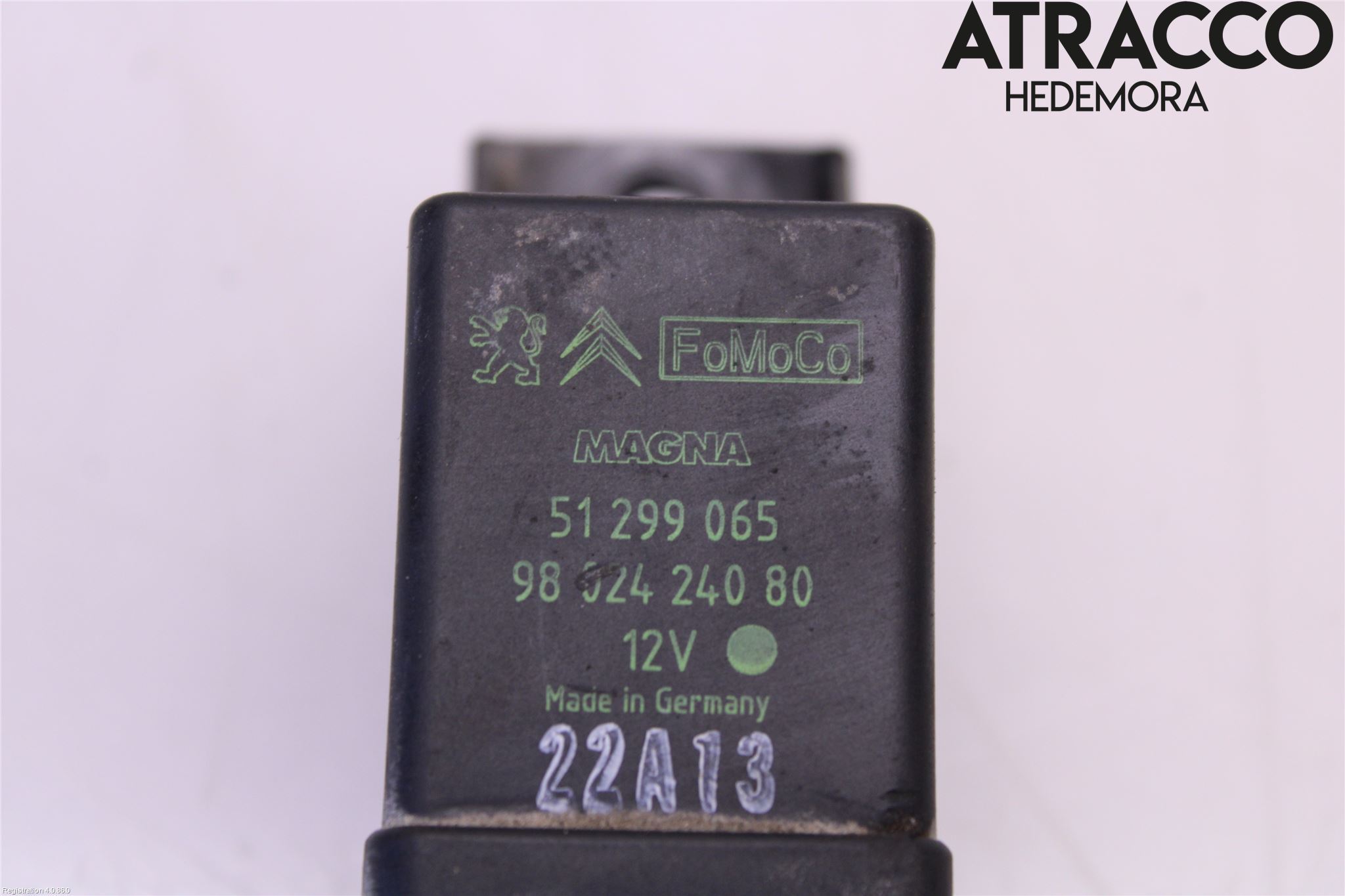 Citroen C3 PICASSO Relä Glödning Diesel