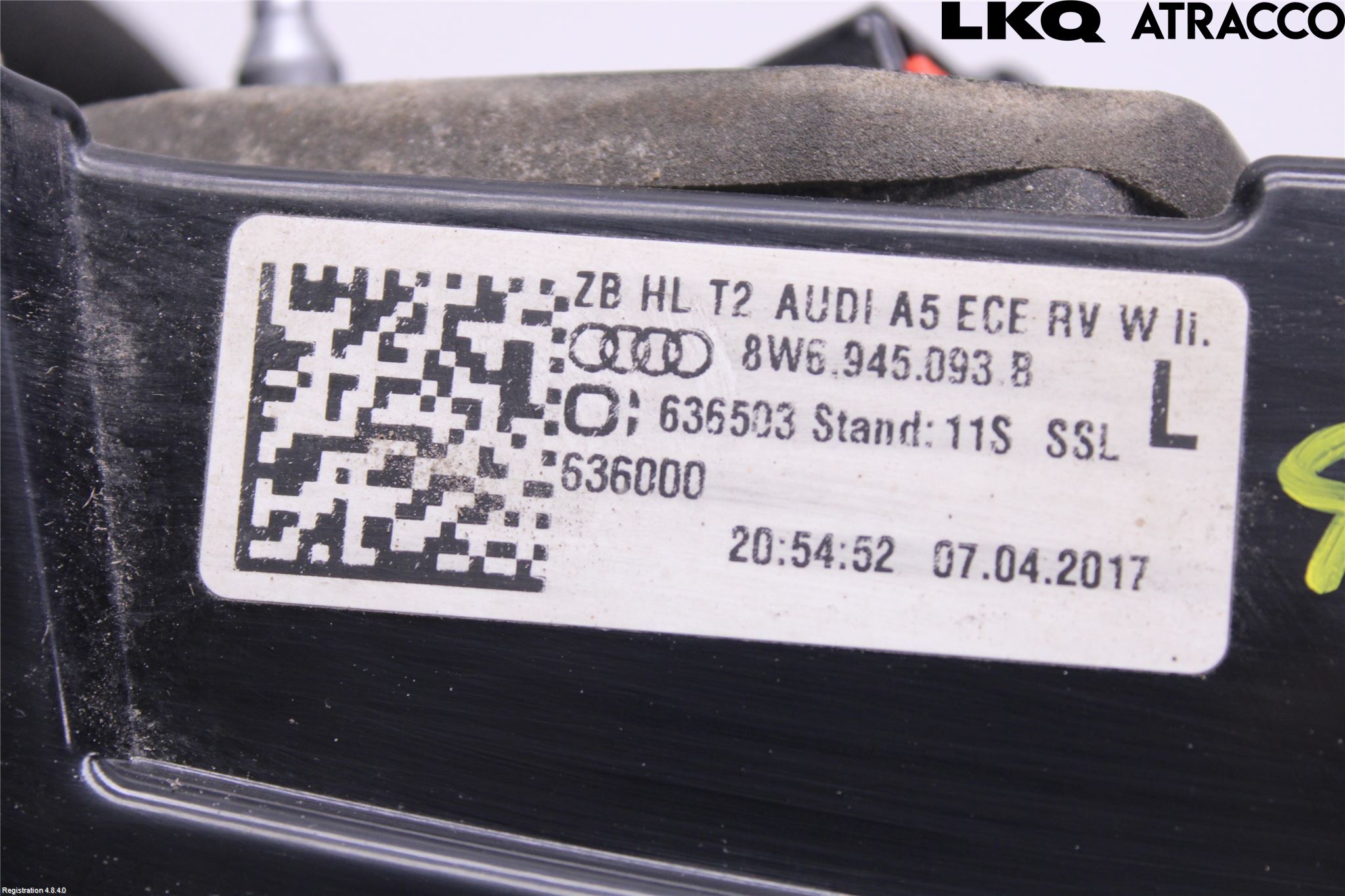 Audi A5 17- Bakljus Lucka Vä