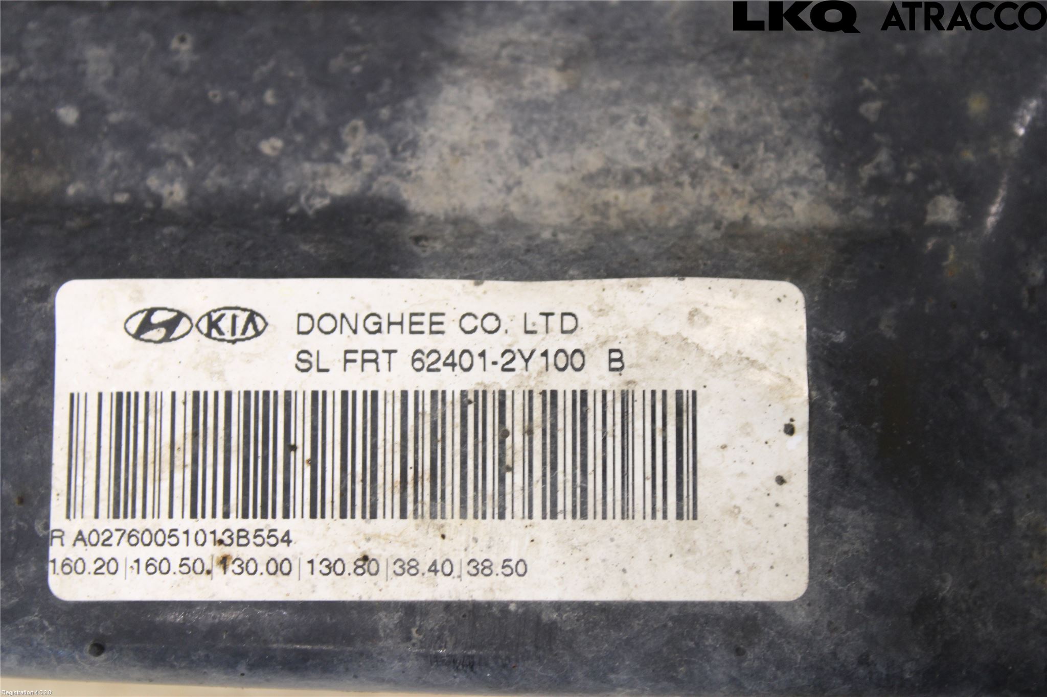 Kia SPORTAGE (SL) 11-15 Framvagnsbalk