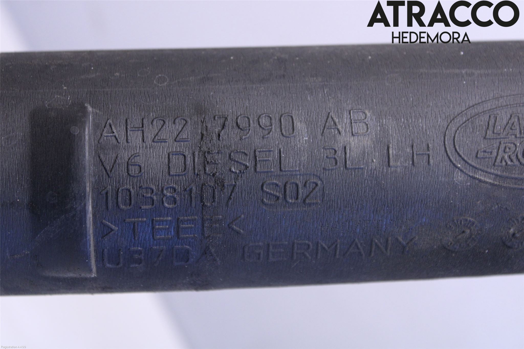 Landrover RANGE ROVER SPORT (L320) 10-13 Laddluft-Intercoolerrör