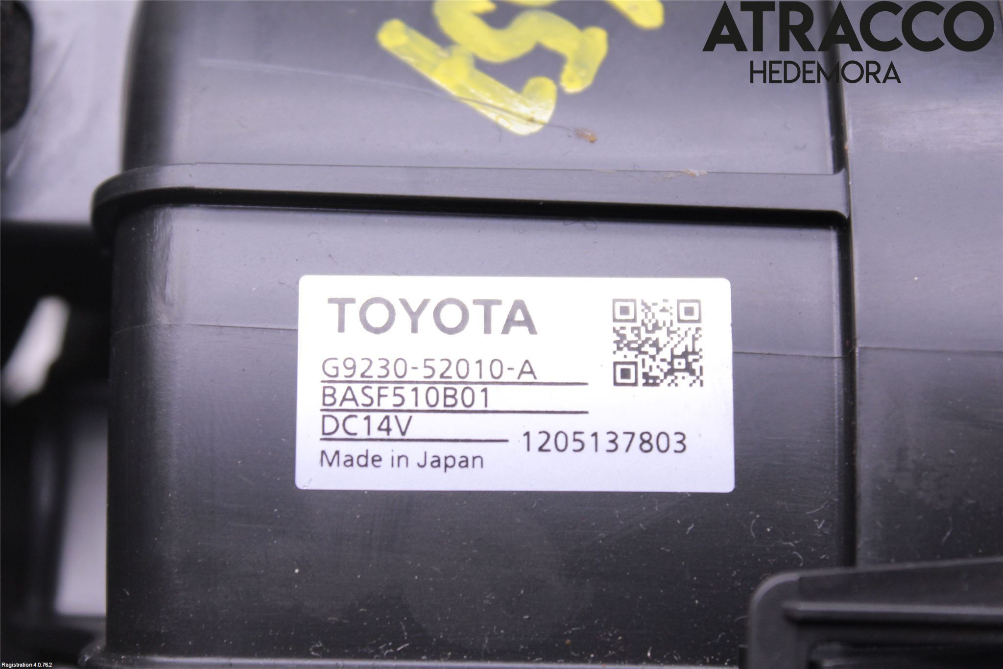 Toyota YARIS XP130 12-14 Ac Värmefläkt