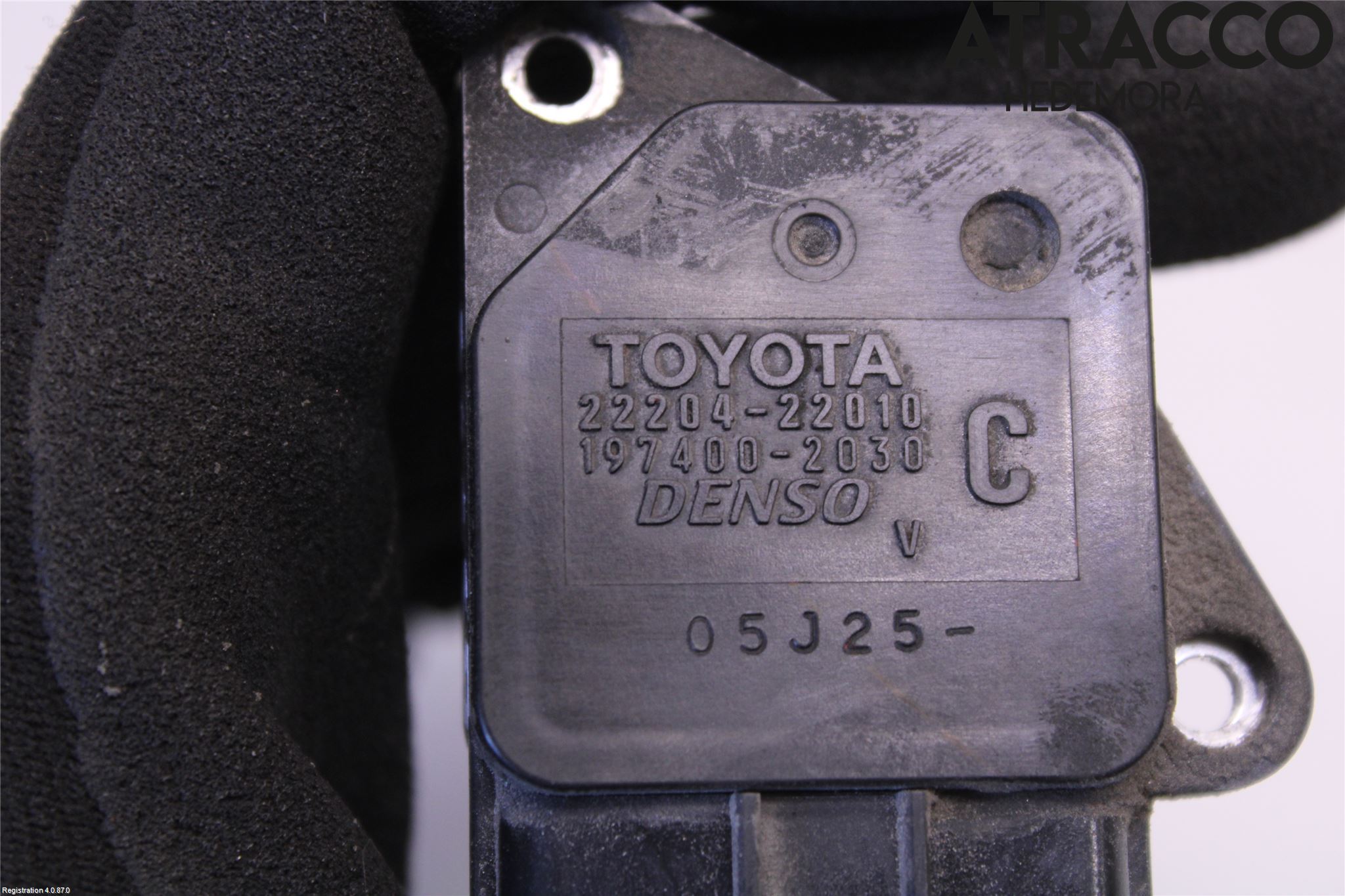 Toyota PRIUS NWH20 04-08 Injluftmassamätare