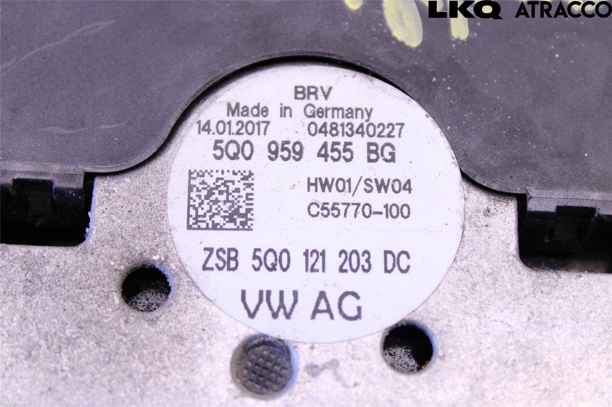 Volkswagen VW GOLF / E-GOLF VII 13-20 Kylfläkt El