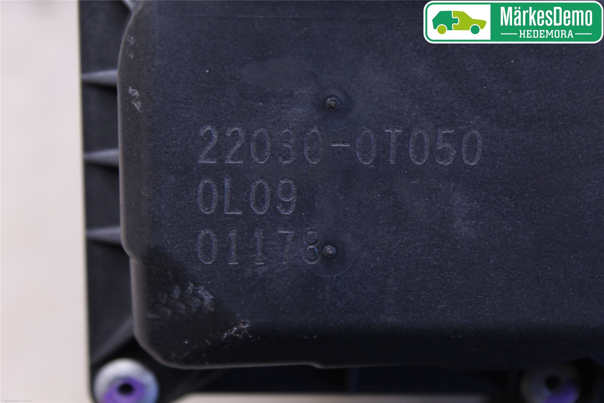 Toyota AURIS 10-12 Injspjällhus