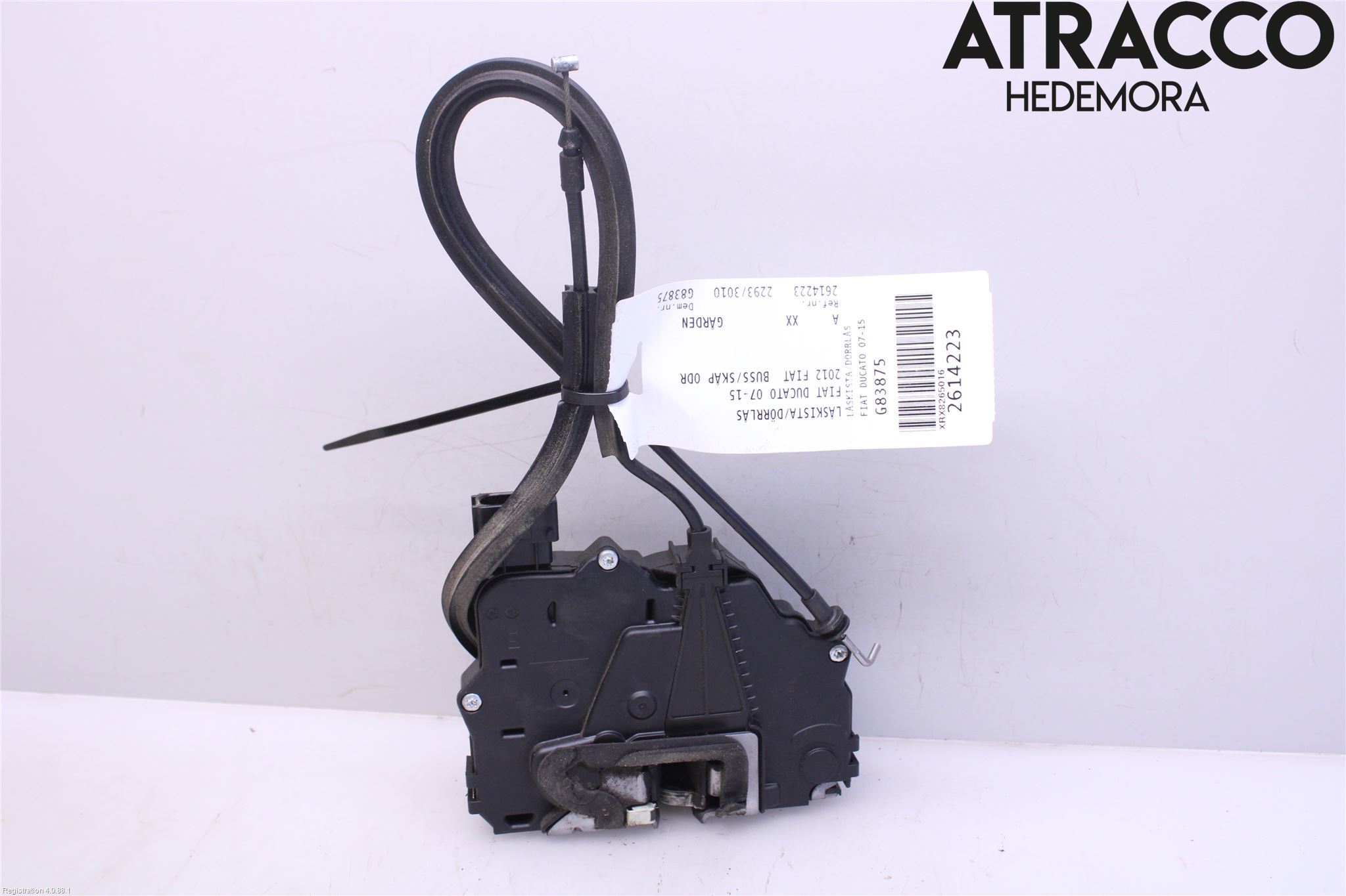 Fiat DUCATO 07-15 Låskista-Dörrlås