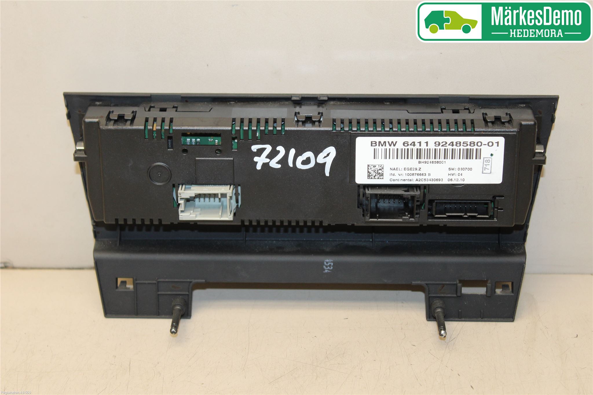 BMW X1 E84 10-15 Ac Styrenhet Ac Manöveren