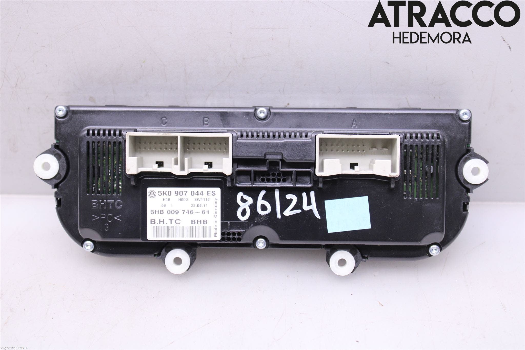 Volkswagen VW PASSAT 11-14 Ac Styrenhet Ac Manöveren