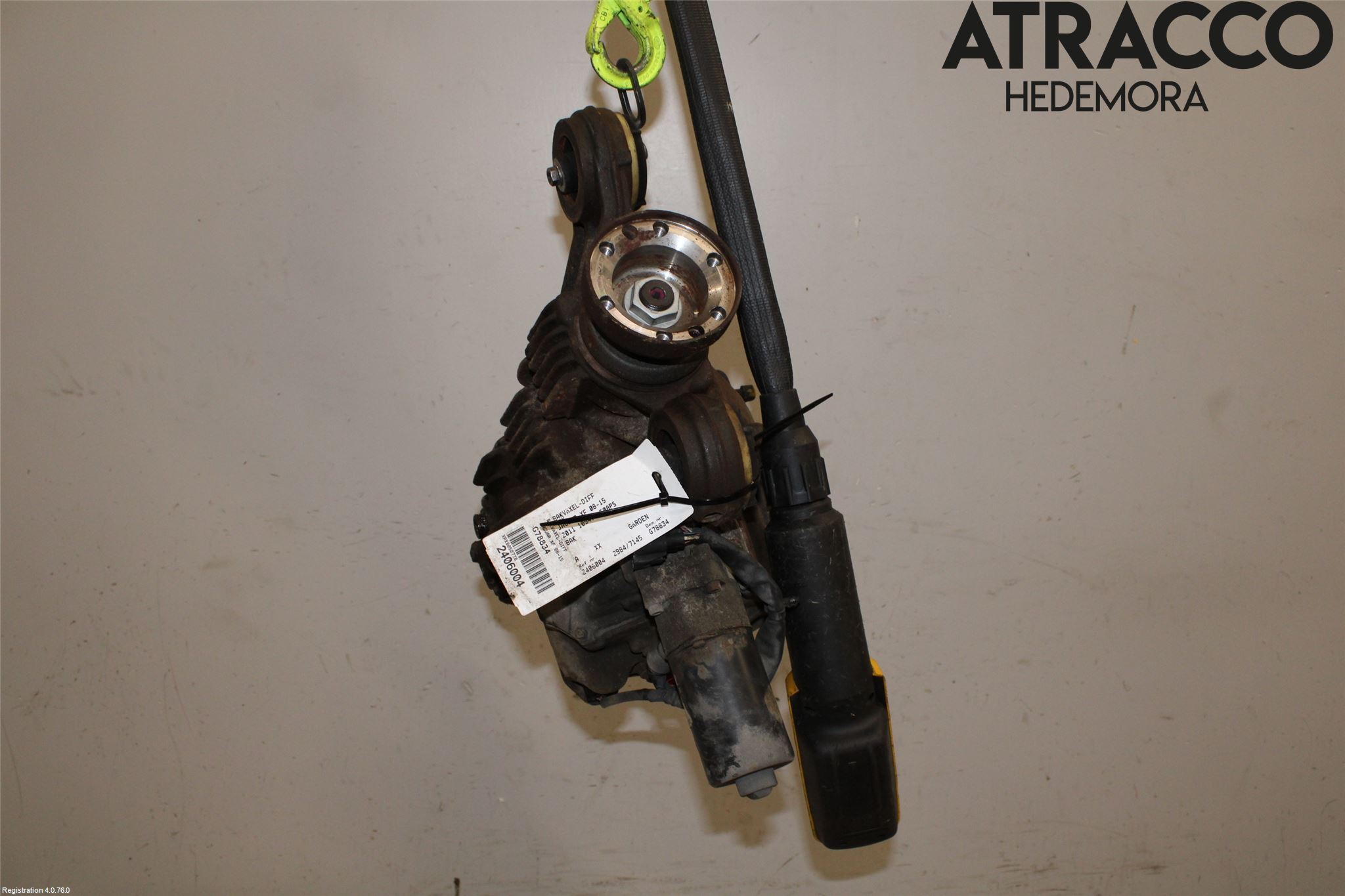 Jaguar XF 08-15 Bakväxel-Diff