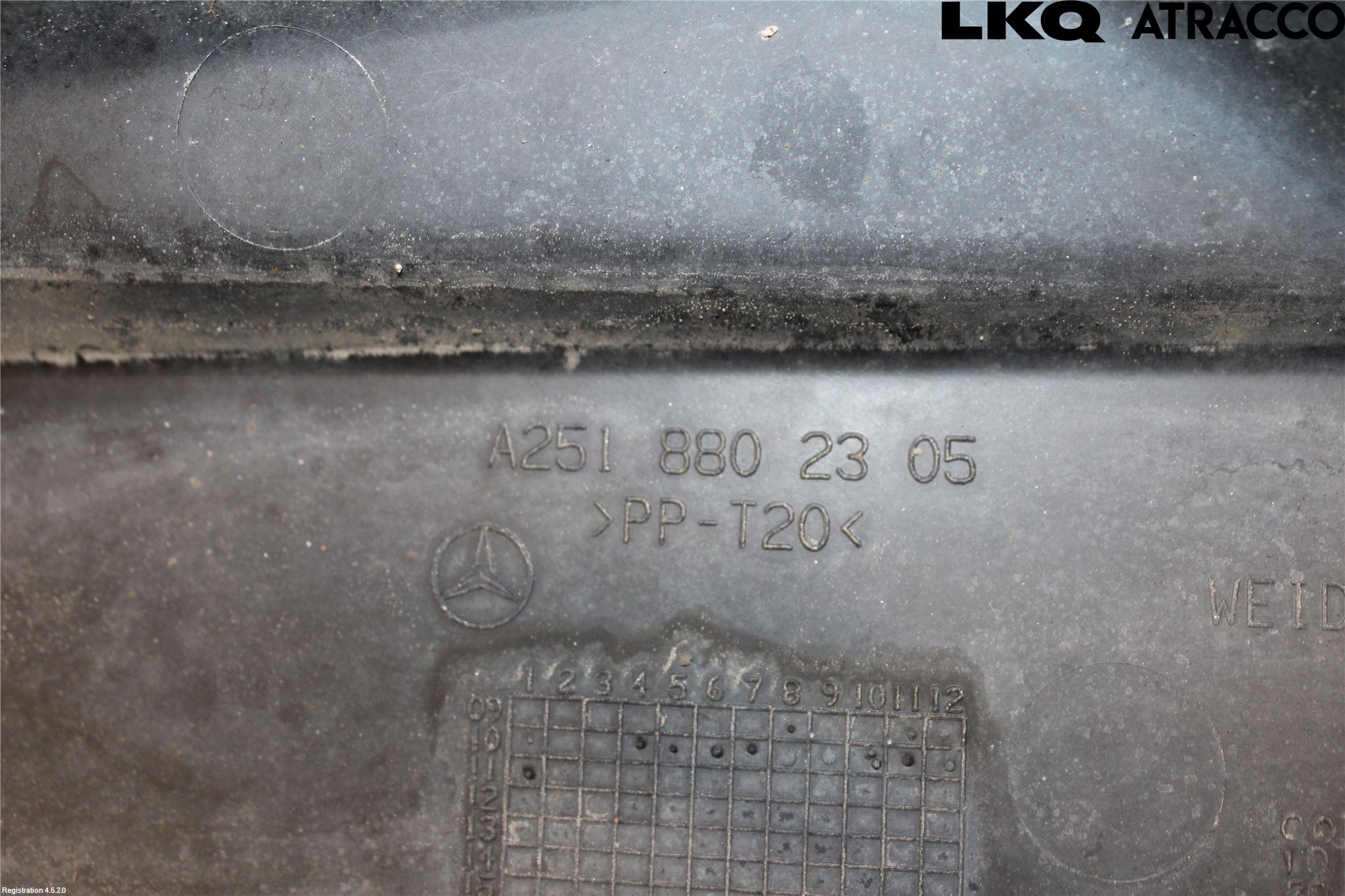 Mercedes-Benz MB R-KLASS (W251) 05-13 Torpedplåt-Torpedplast