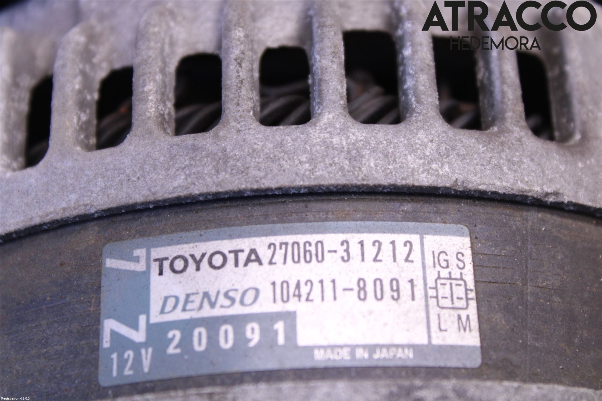 Lexus IS 250/350 14-20 Generator