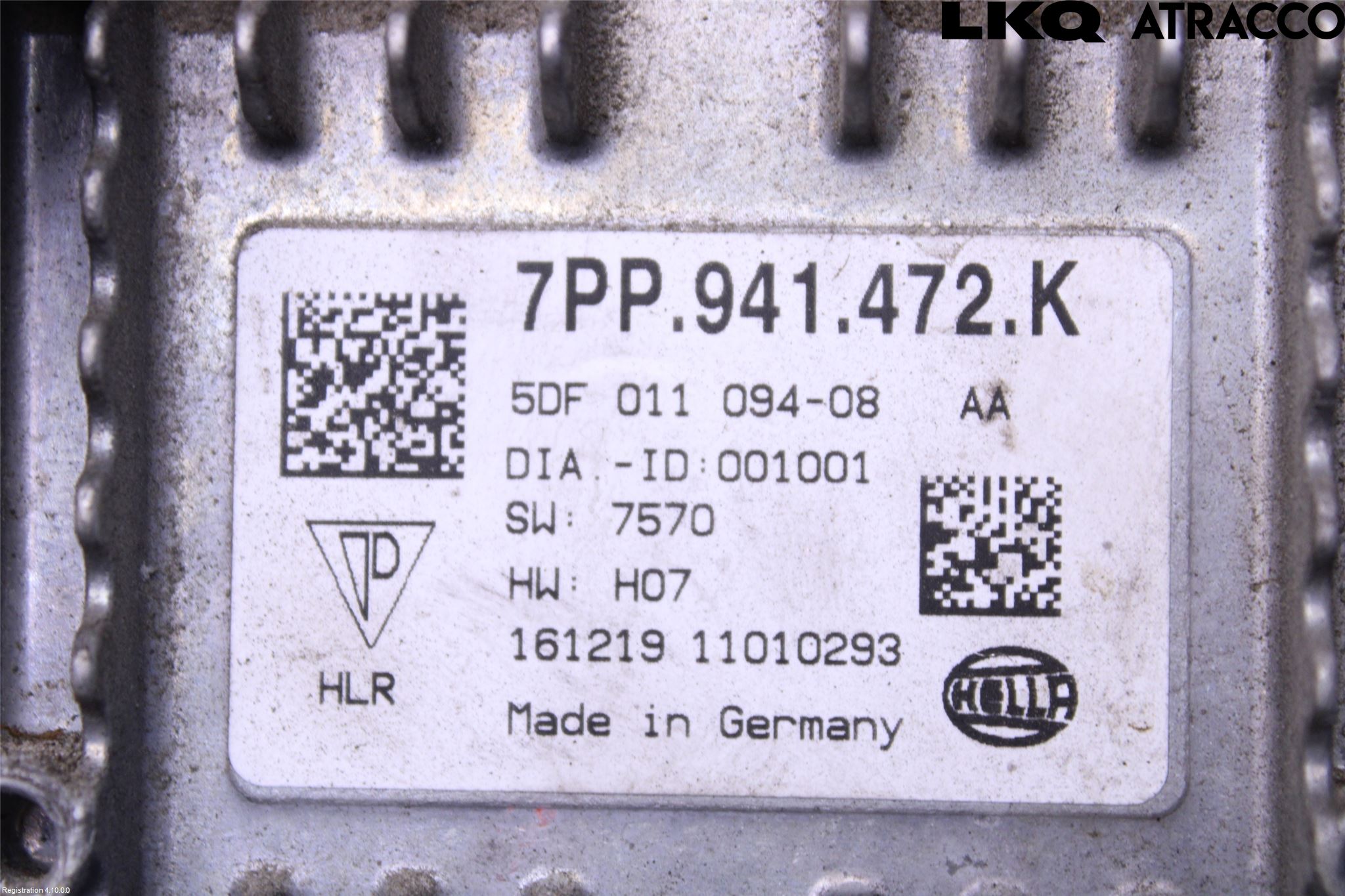 Audi A7/S7 4G 11-17 Styrenhet Strålkastare