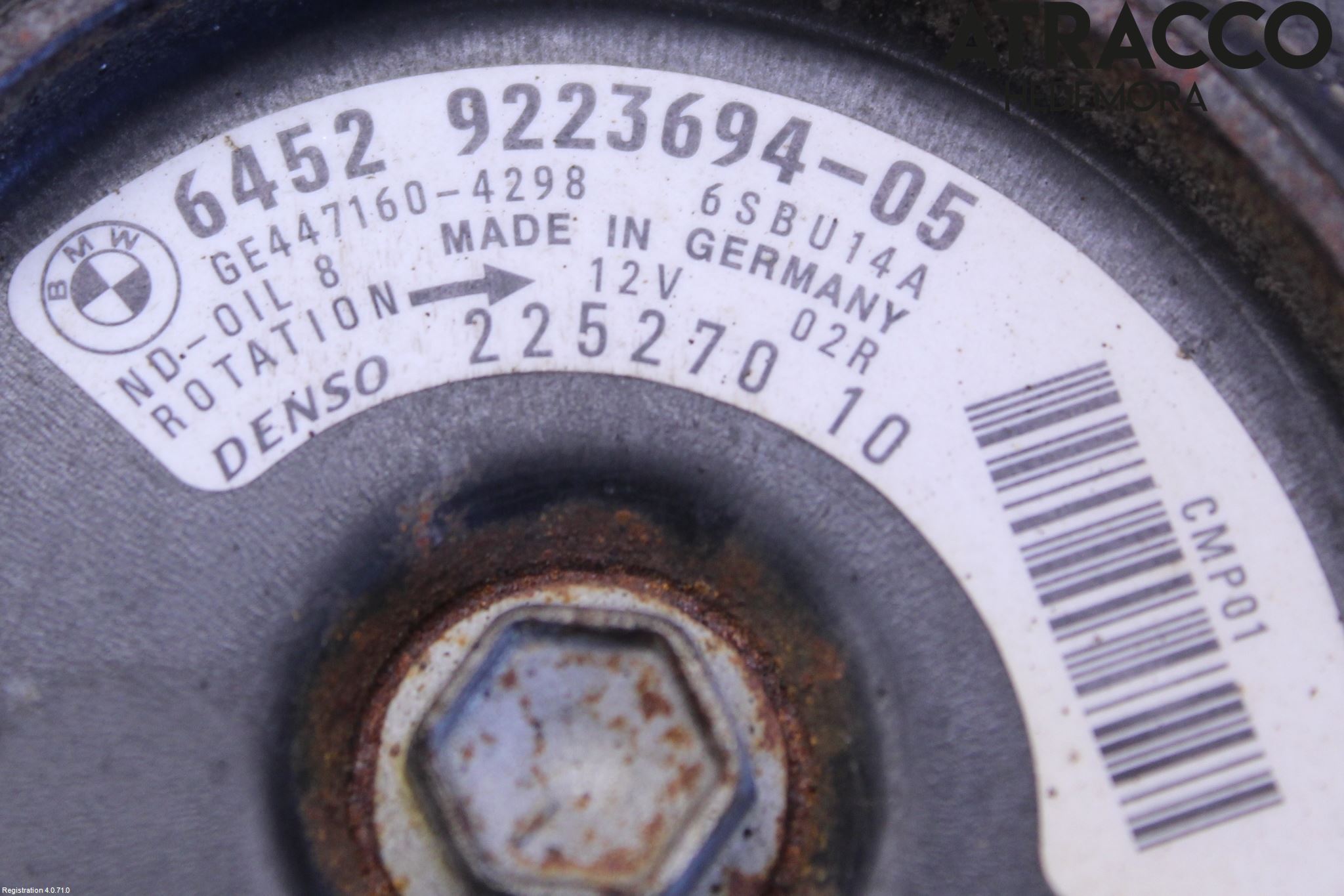 BMW 5 F10/F11/F18 09-17 Ac Kompressor