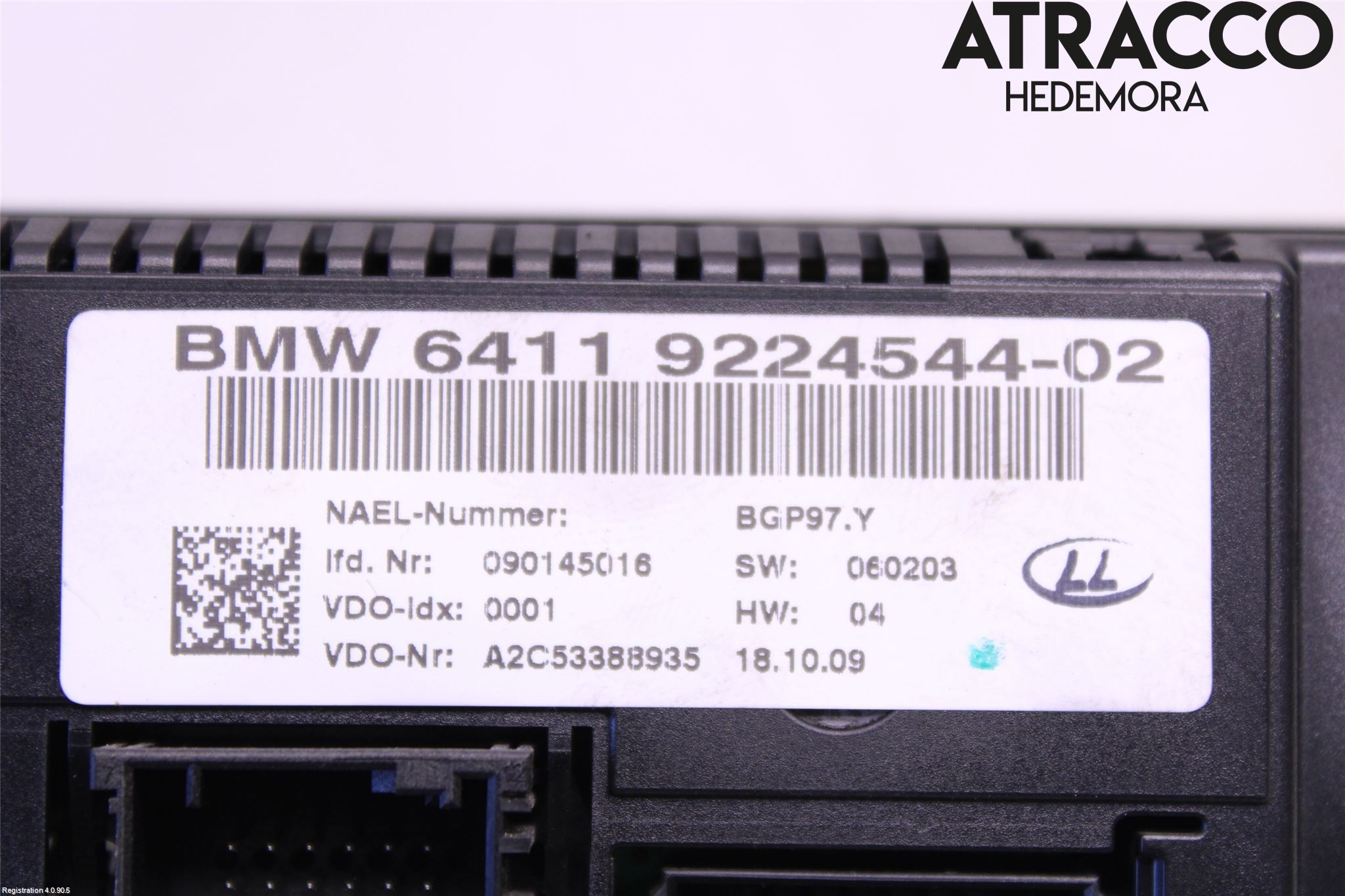 BMW 1 E87/81 5D/3D 03-11 Ac Styrenhet Ac Manöveren