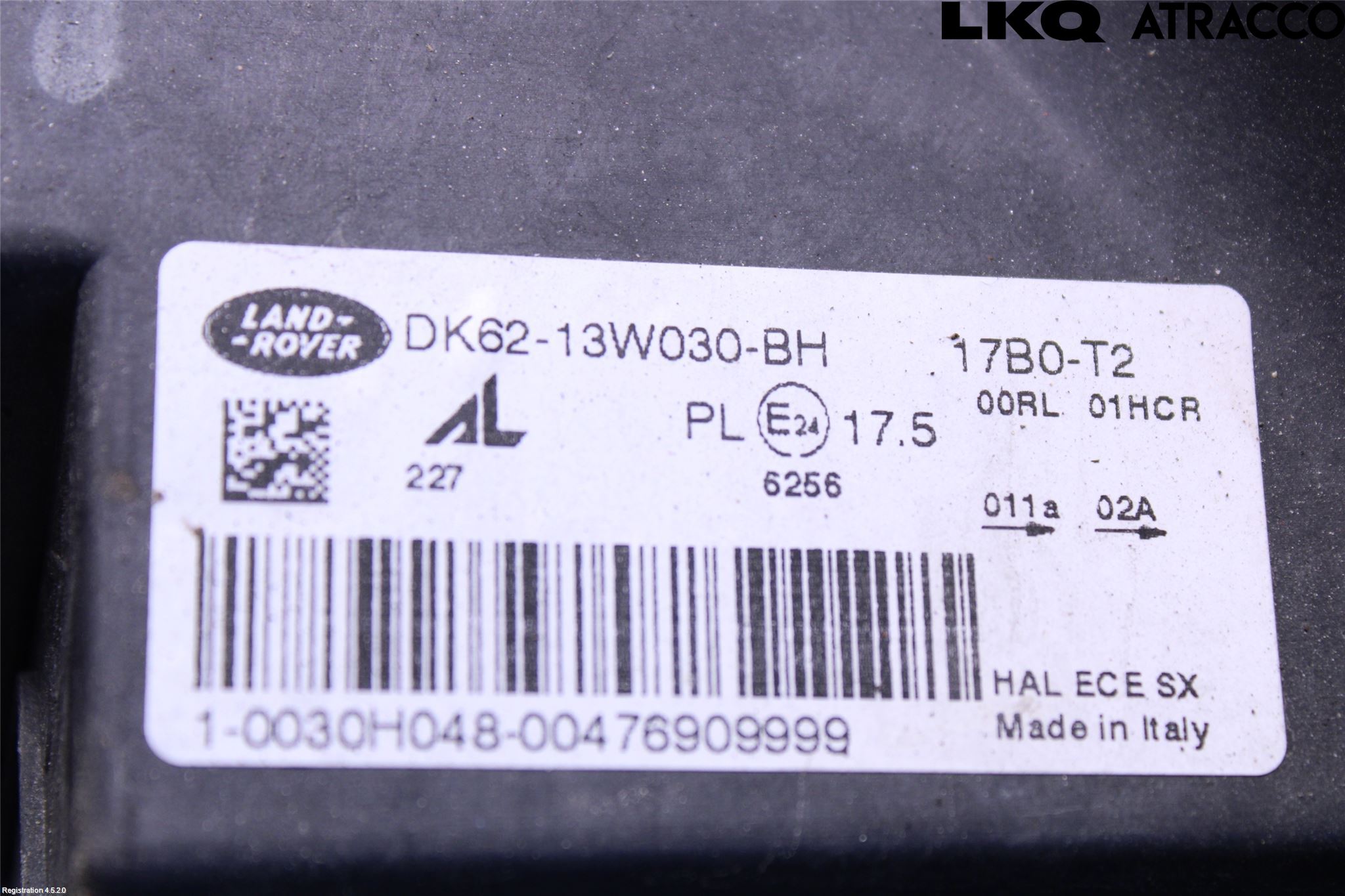 Landrover RANGE ROVER SPORT (L494) 14-22 Strålkastare Vänster
