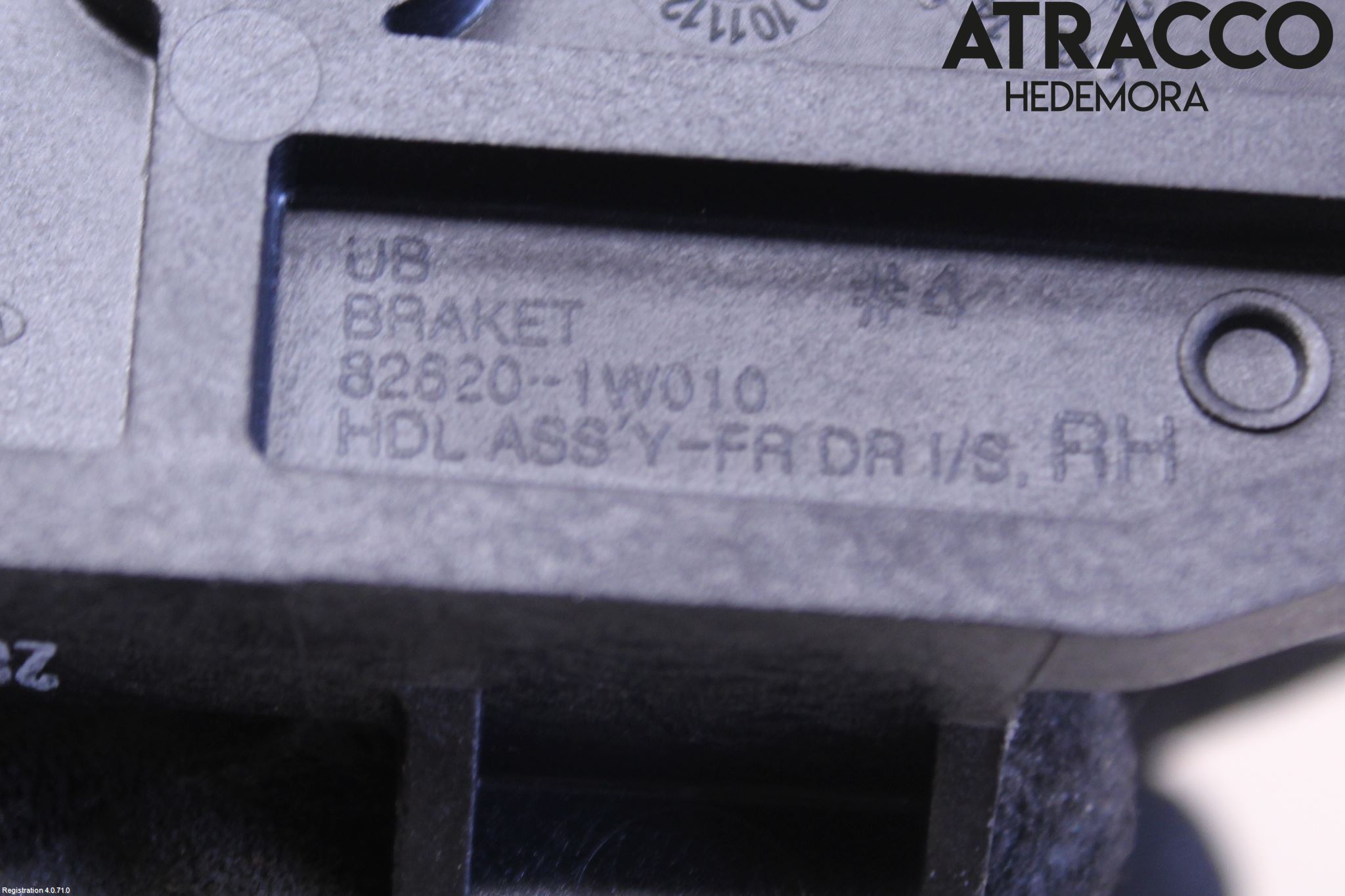 Kia RIO 12-16 Dörrhandtag Inre Hö