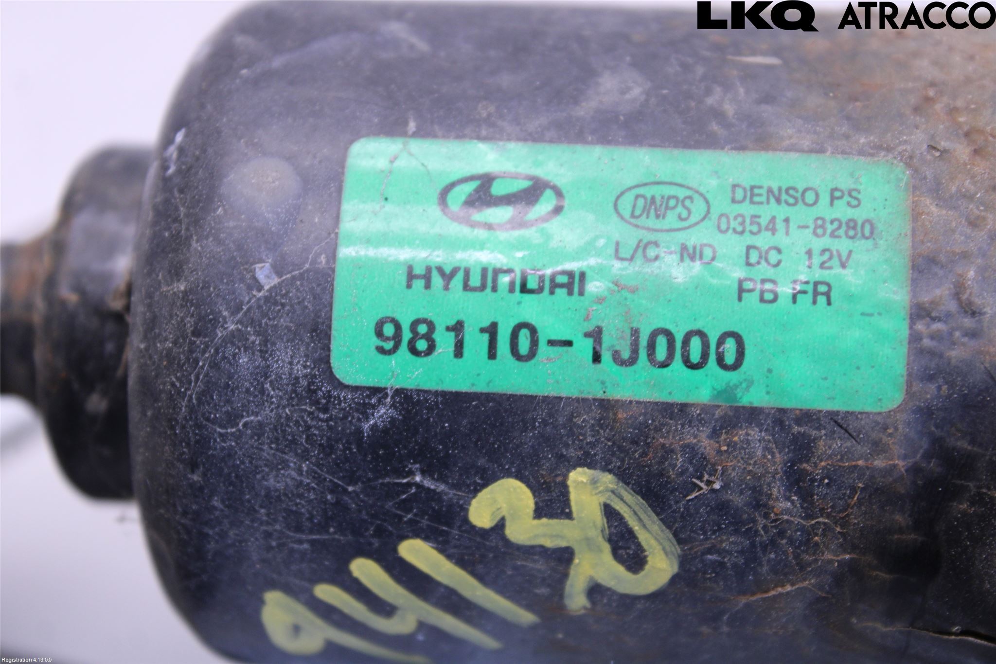 Hyundai i20 PB 09-14 Torkarmotor Vindruta