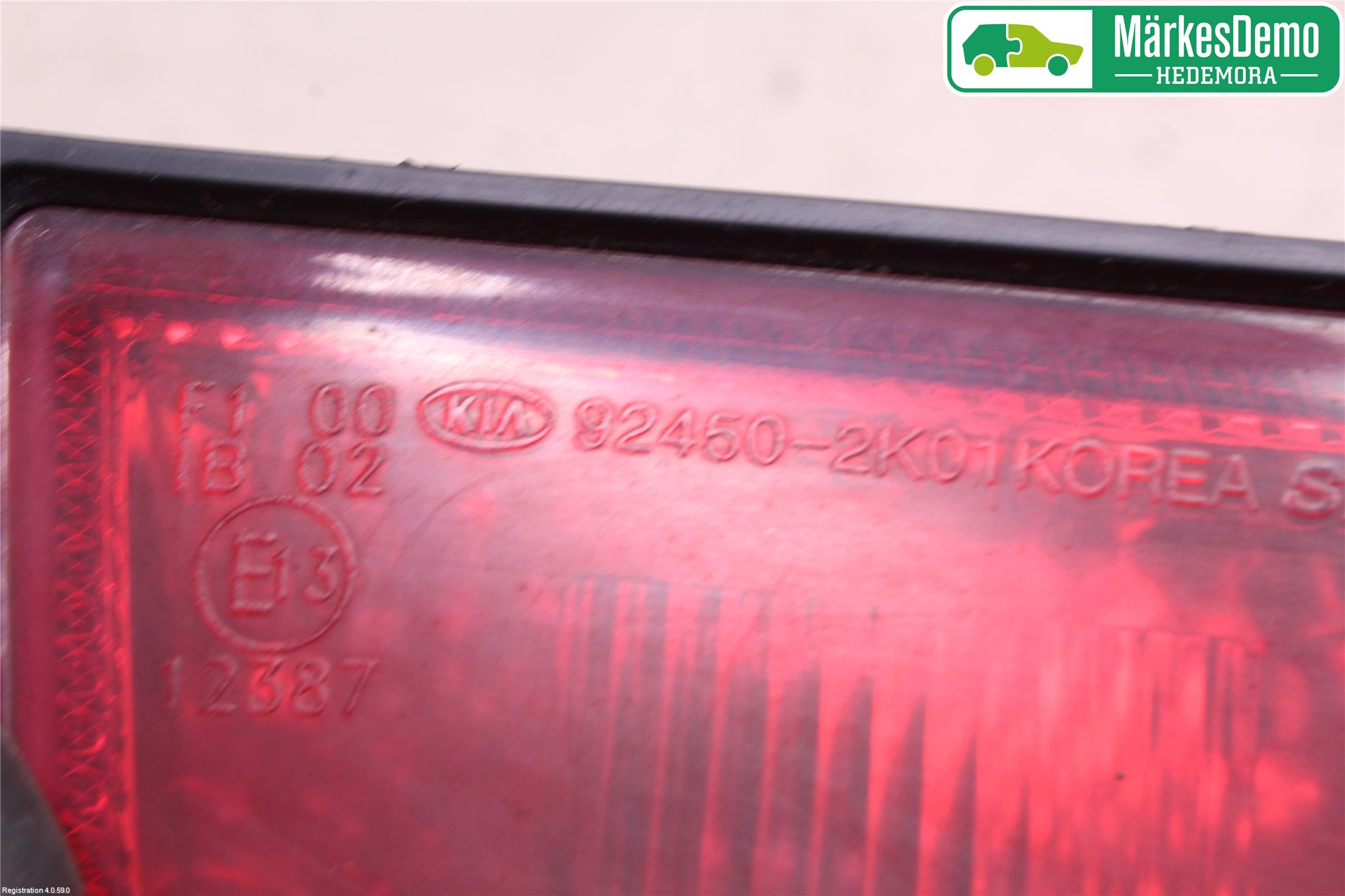 Kia SOUL 09- Dimljus/Reflex Bak