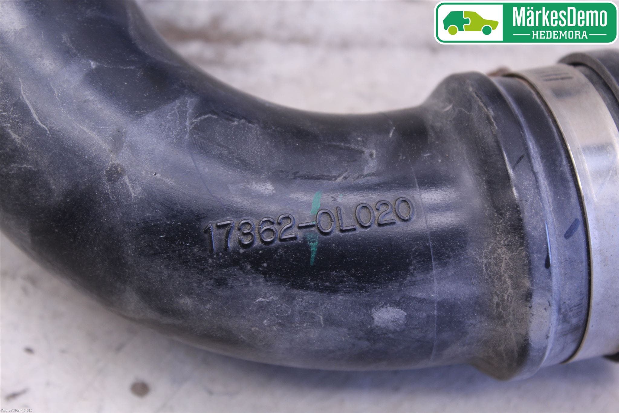 Toyota HILUX 16- Laddluft-Intercoolerrör