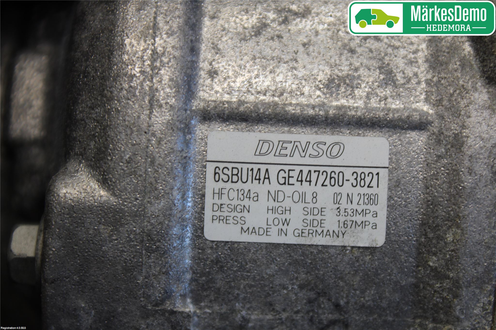 BMW 5 F10/F11/F18 09-17 Ac Kompressor