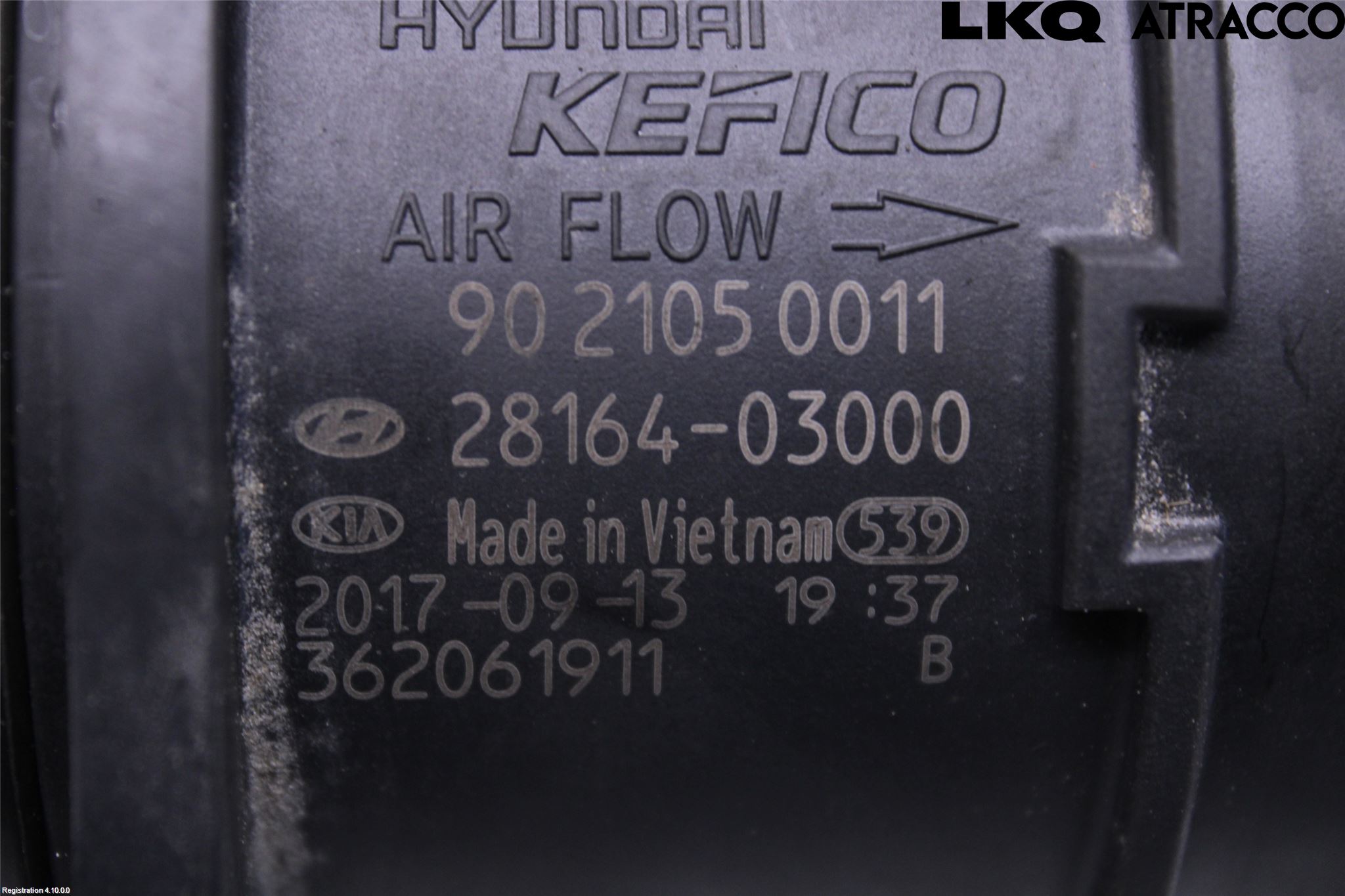 Kia NIRO (DE) 17-22 Injluftmassamätare