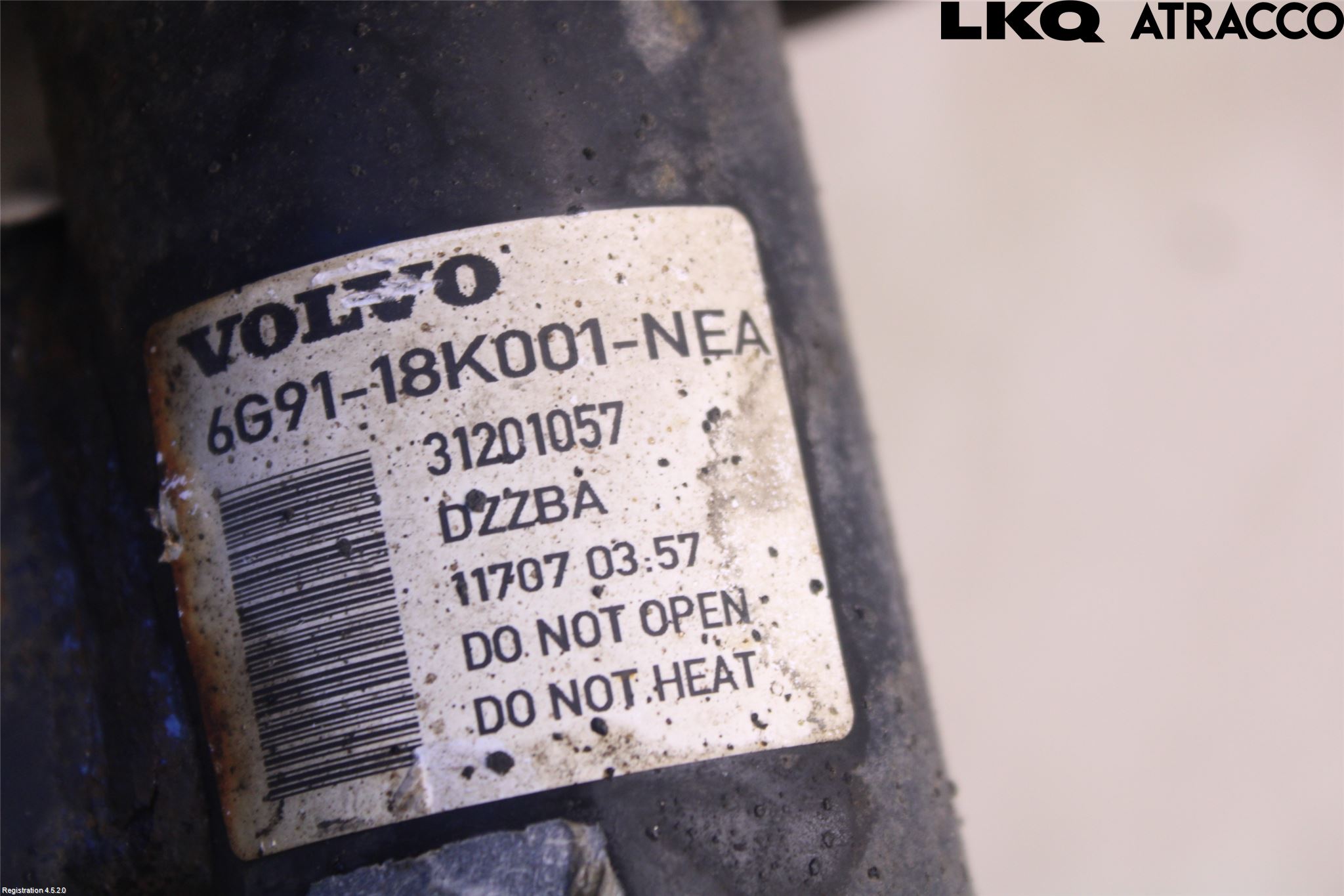 Volvo S80 07-13 Fjäderben Fram Vänster