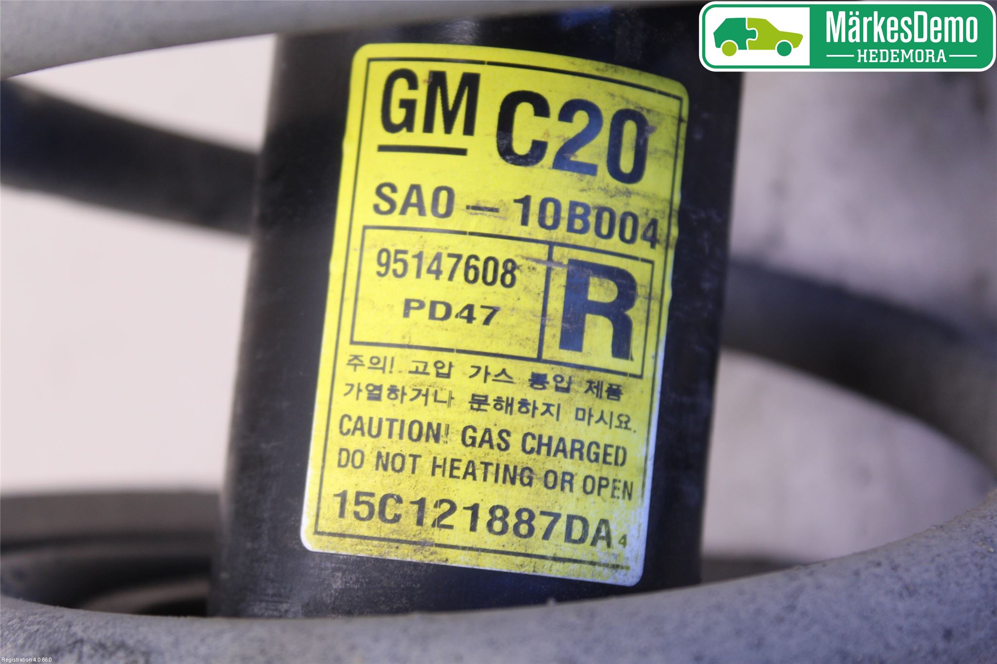 Chevrolet CAPTIVA Fjäderben Fram Höger